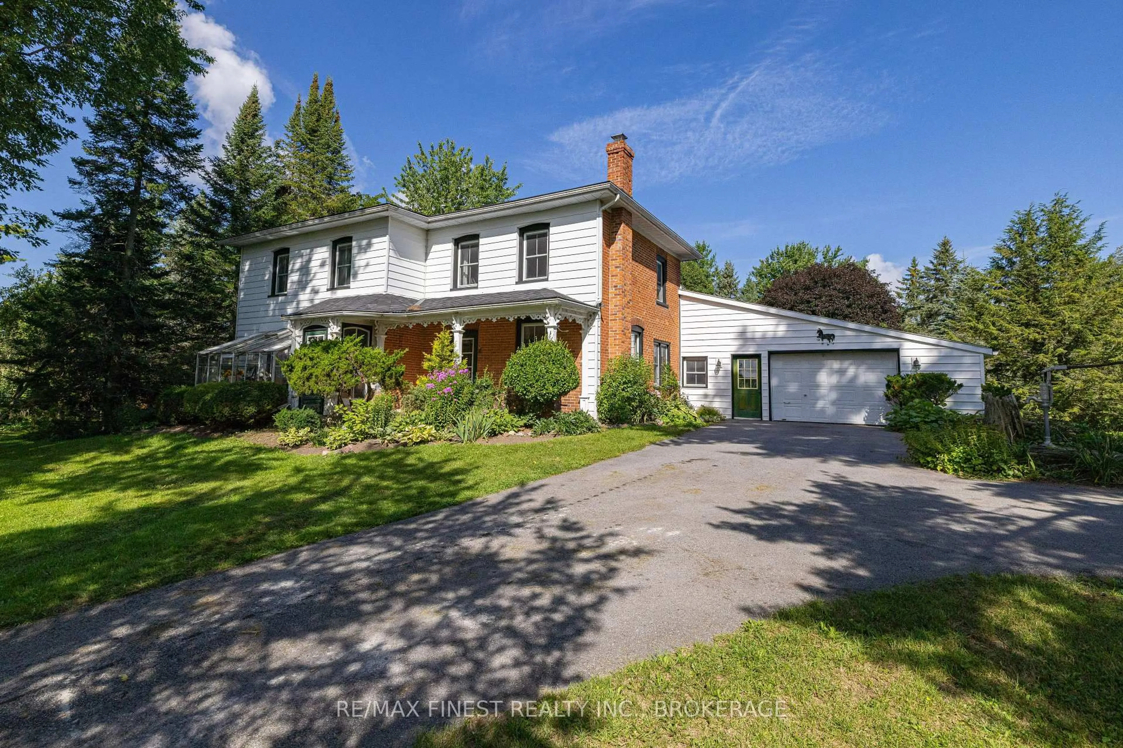 A pic from outside/outdoor area/front of a property/back of a property/a pic from drone, street for 43 Clancy Rd, Newburgh Ontario K0K 2S0