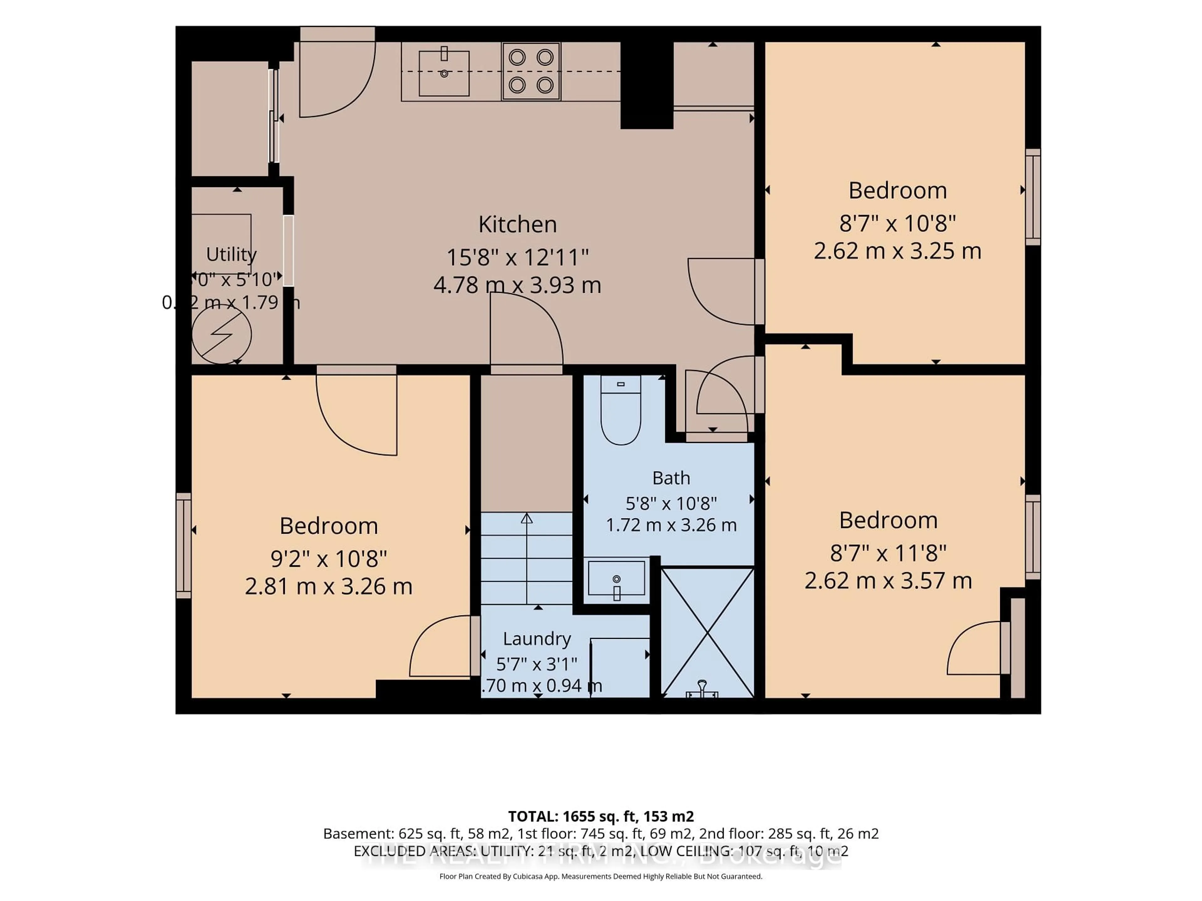 Floor plan for 24 Fairview Crt, London South Ontario N6C 2C5