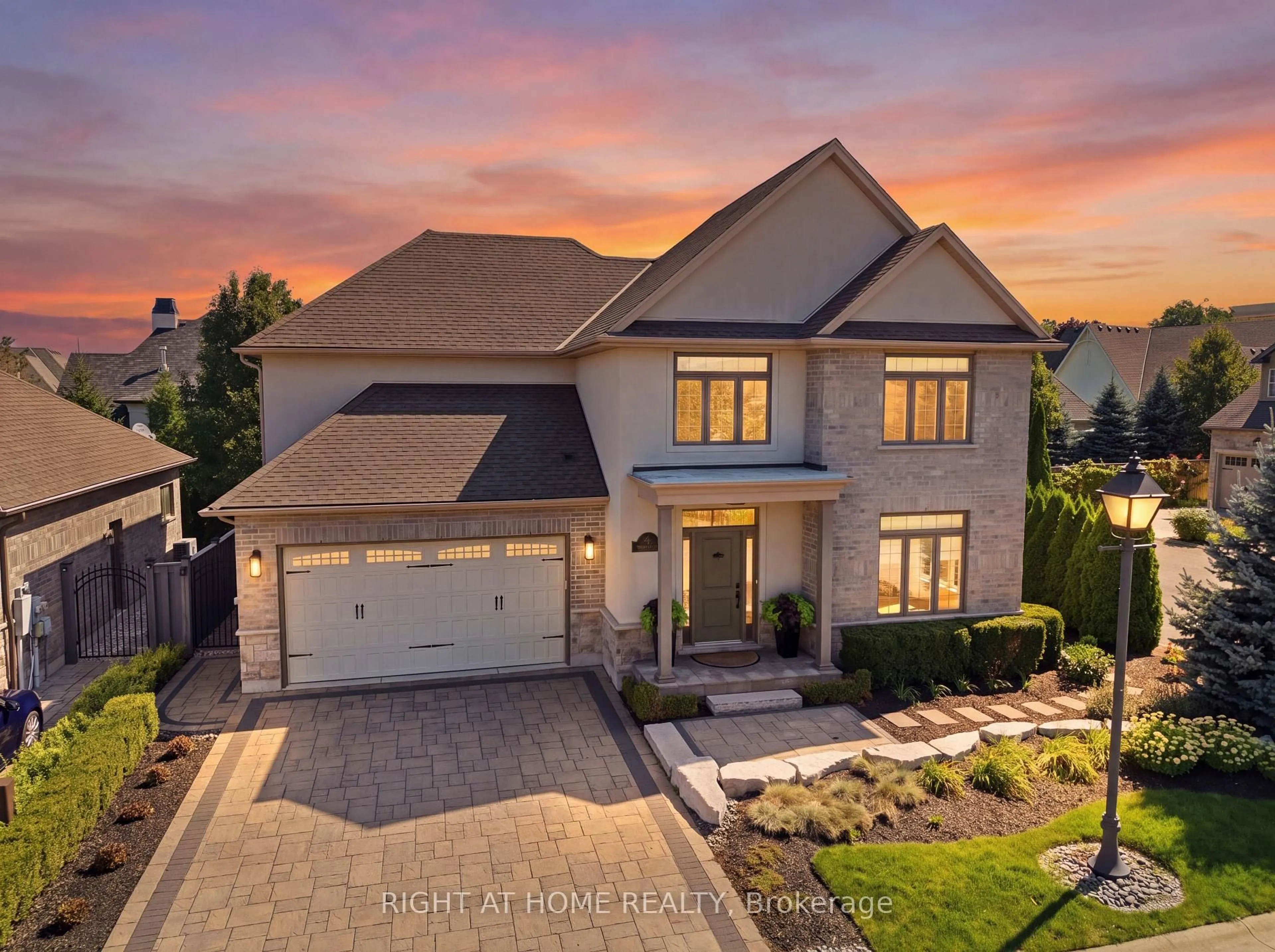 Home with brick exterior material, street for 4 Meritage Lane, Niagara-on-the-Lake Ontario L0S 1J0
