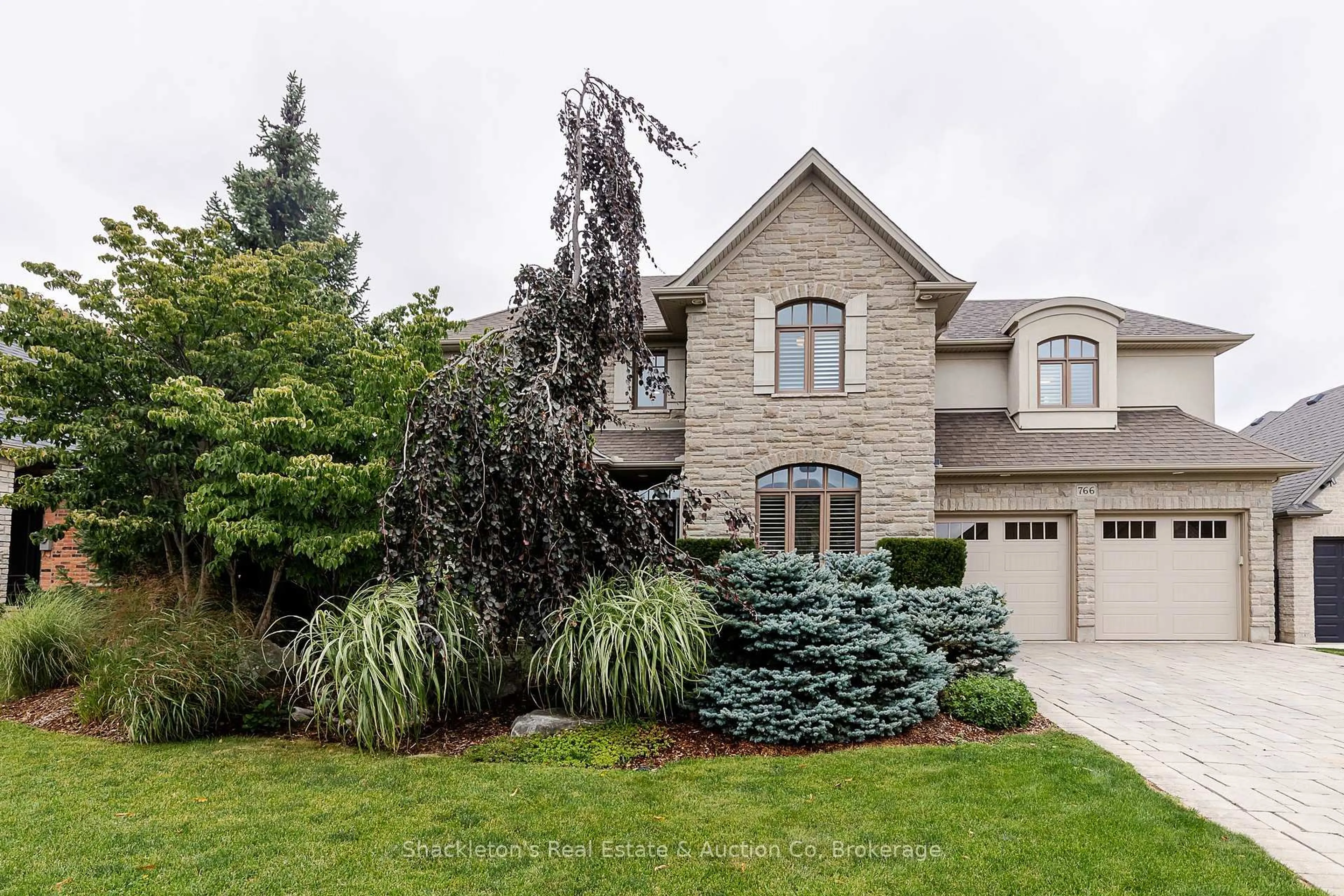 Home with brick exterior material, street for 766 Eagletrace Dr, London North Ontario N6G 0E9