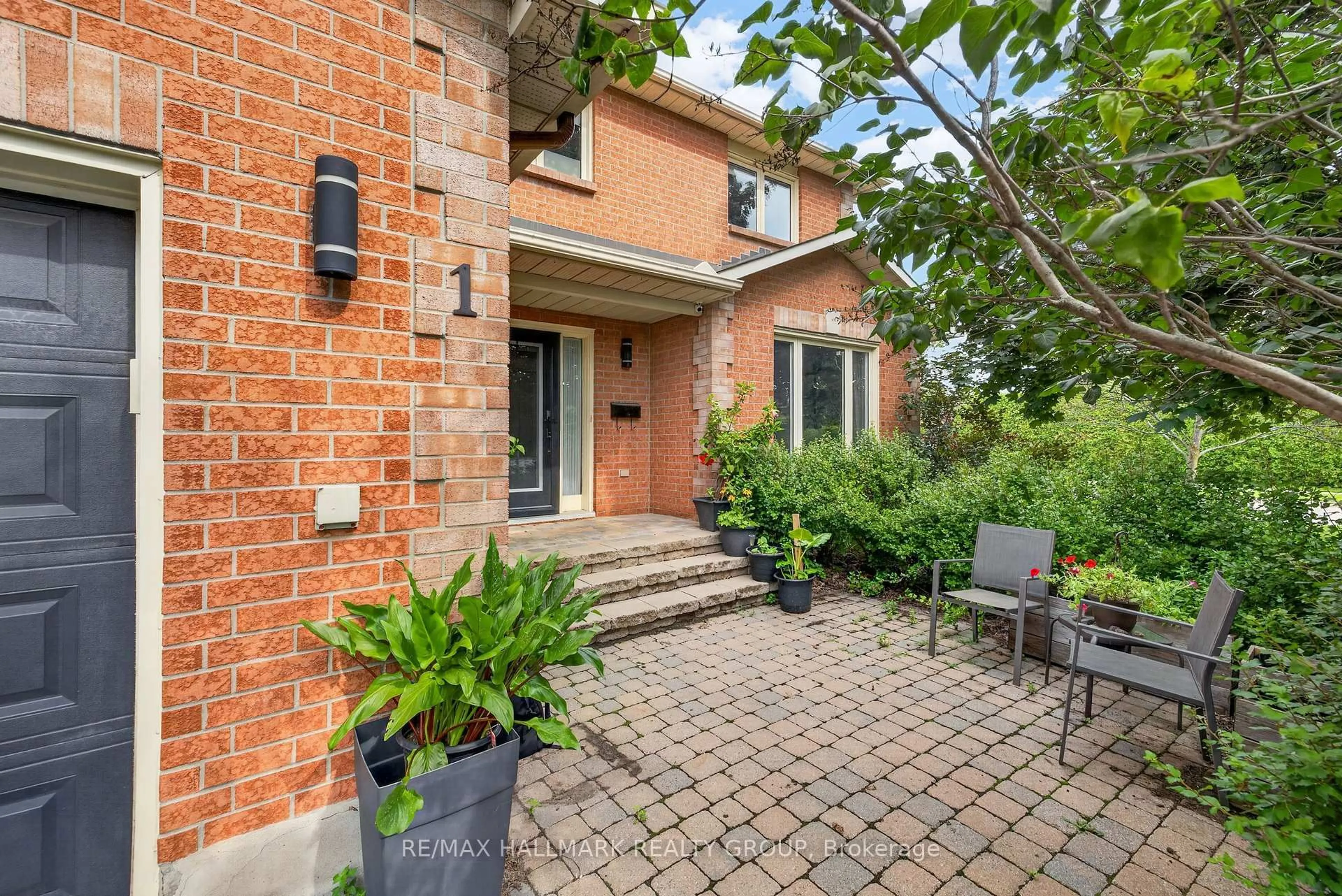 Home with brick exterior material, street for 1 HEDGEROW Lane, Ottawa Ontario K2S 1C9