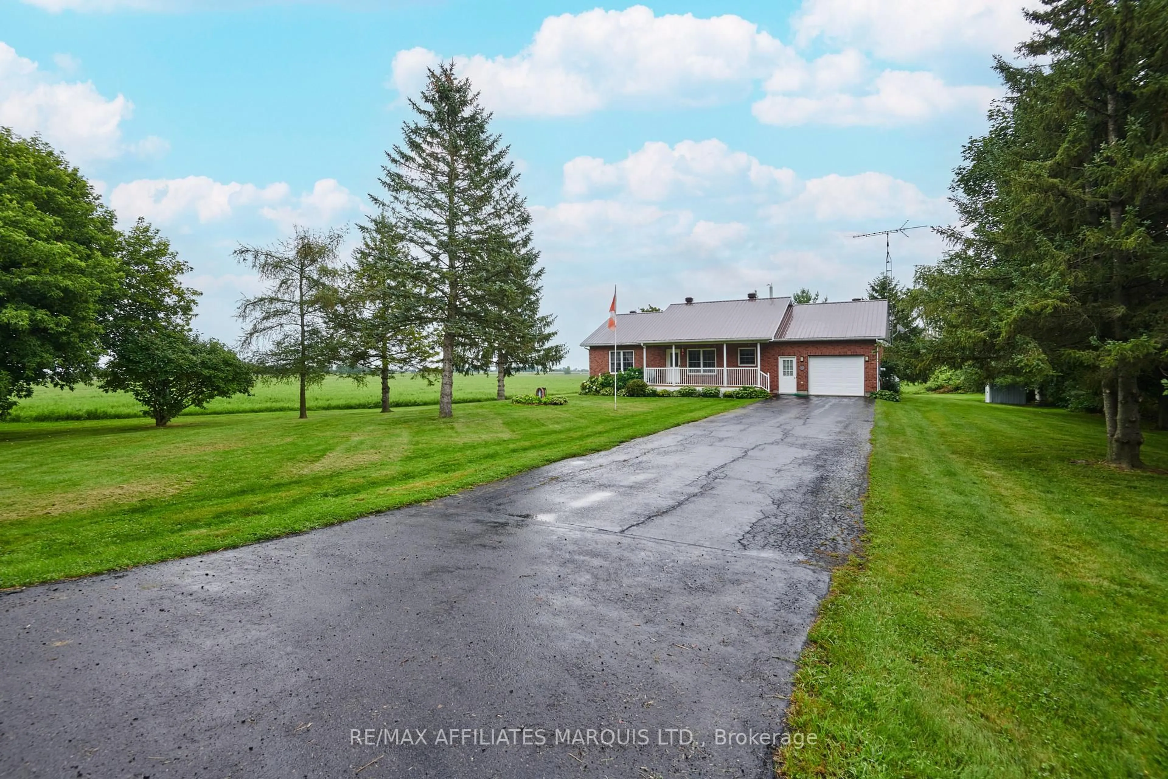 A pic from outside/outdoor area/front of a property/back of a property/a pic from drone, water/lake/river/ocean view for 13452 Kittle Rd, North Dundas Ontario K0C 1H0