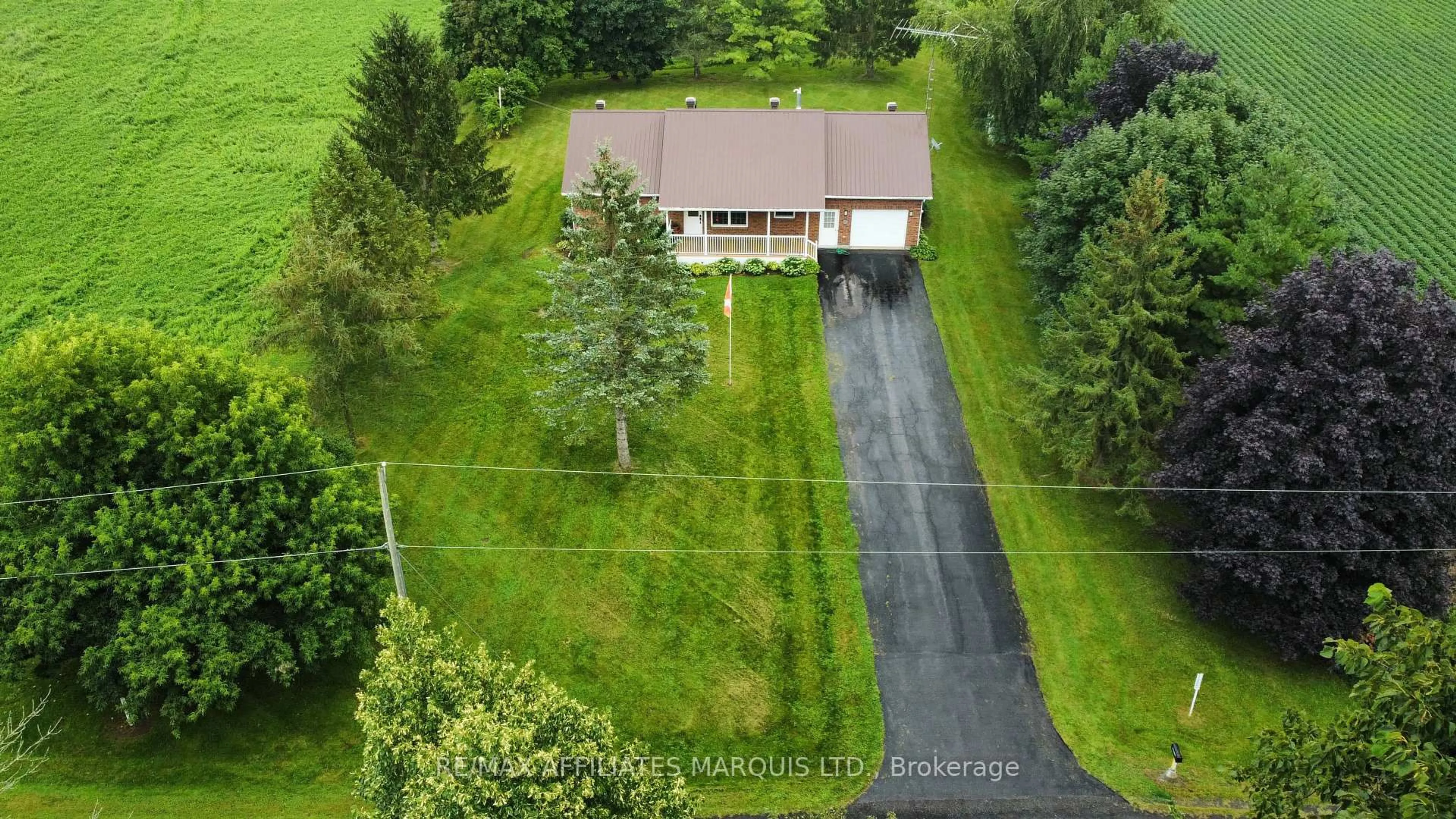 A pic from outside/outdoor area/front of a property/back of a property/a pic from drone, unknown for 13452 Kittle Rd, North Dundas Ontario K0C 1H0