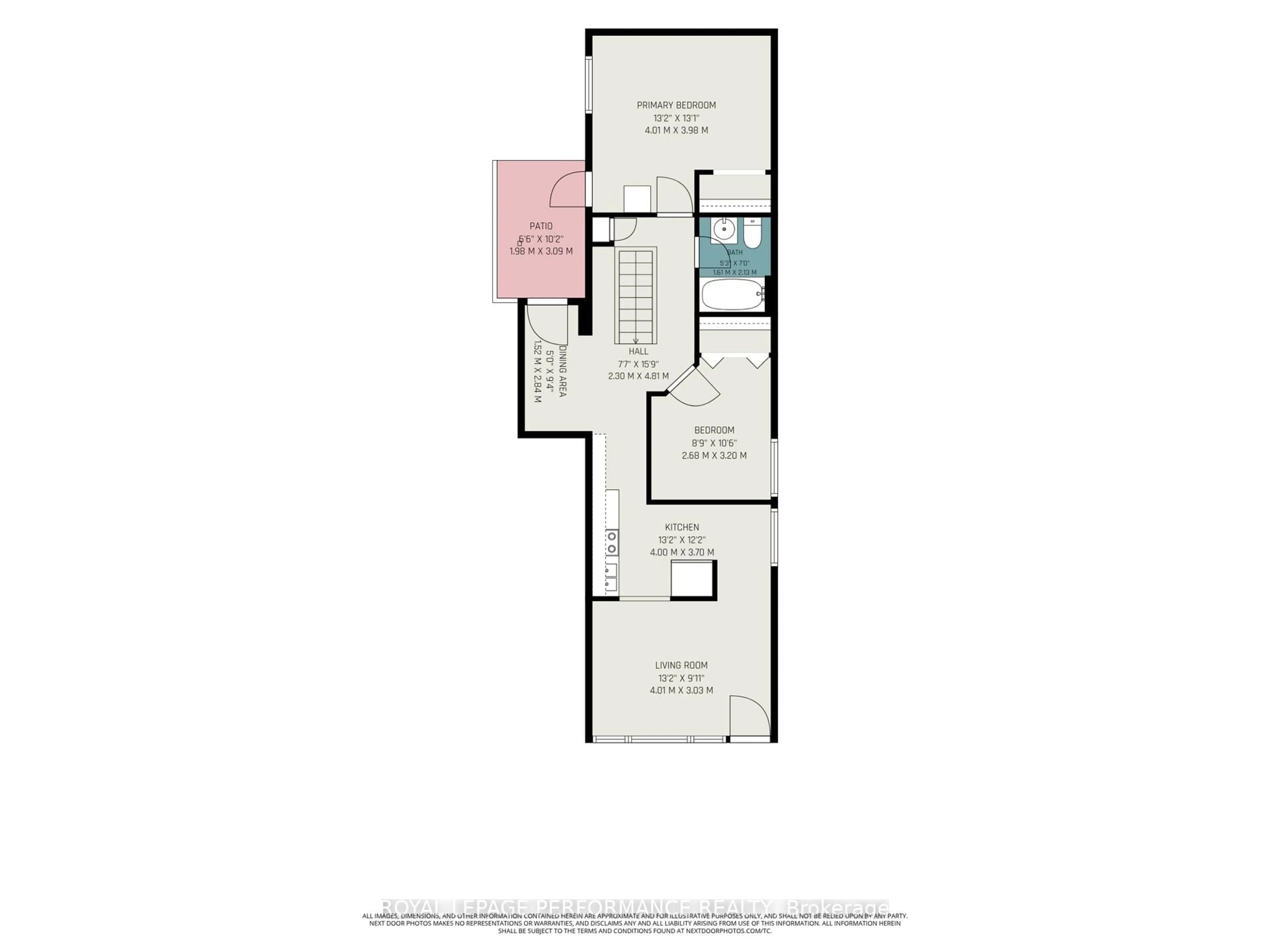 Floor plan for 447 Hilson Ave, Ottawa Ontario K1Z 6C2