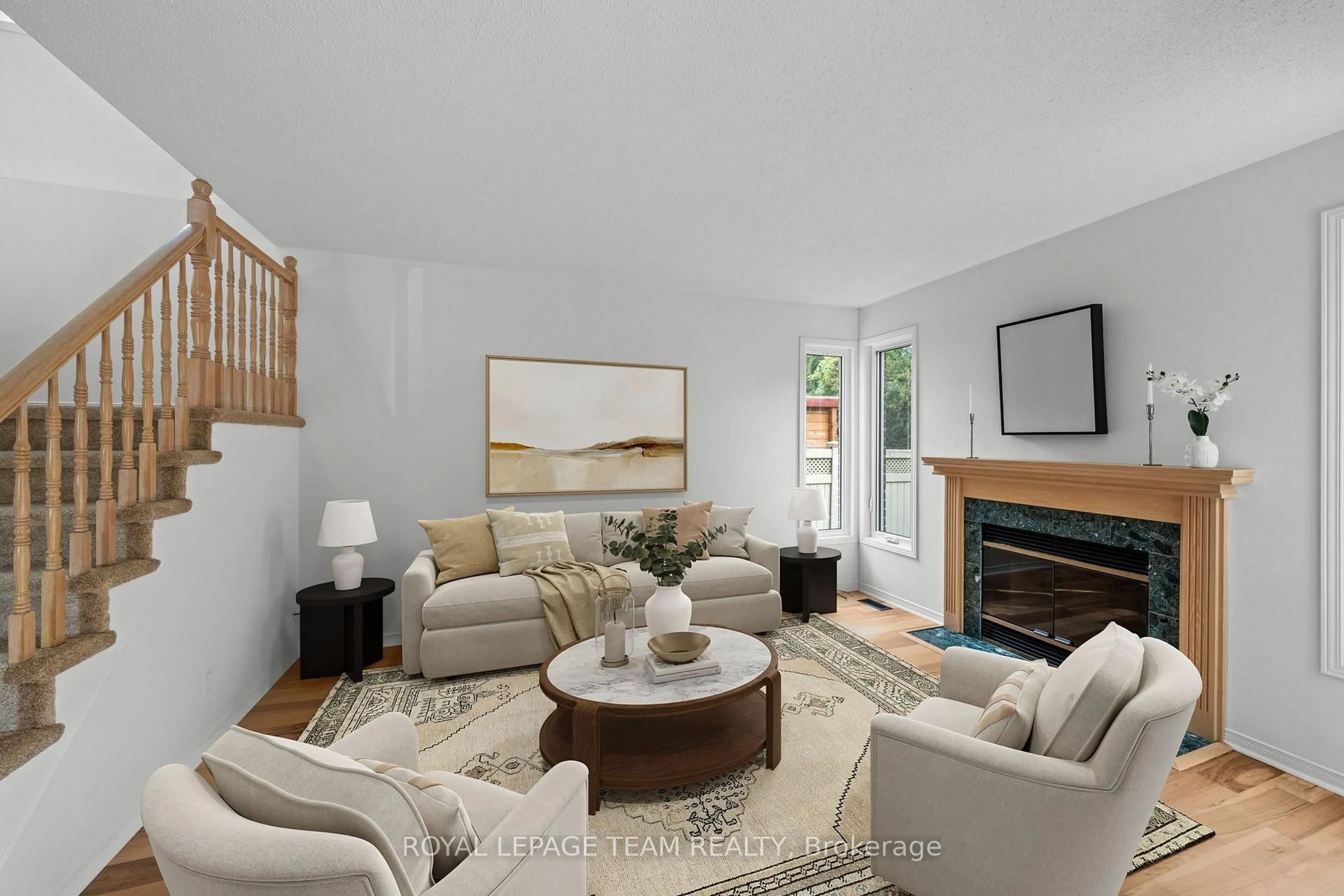 Living room with furniture, unknown for 77 Sherring Crt, Kanata Ontario K2K 2T1
