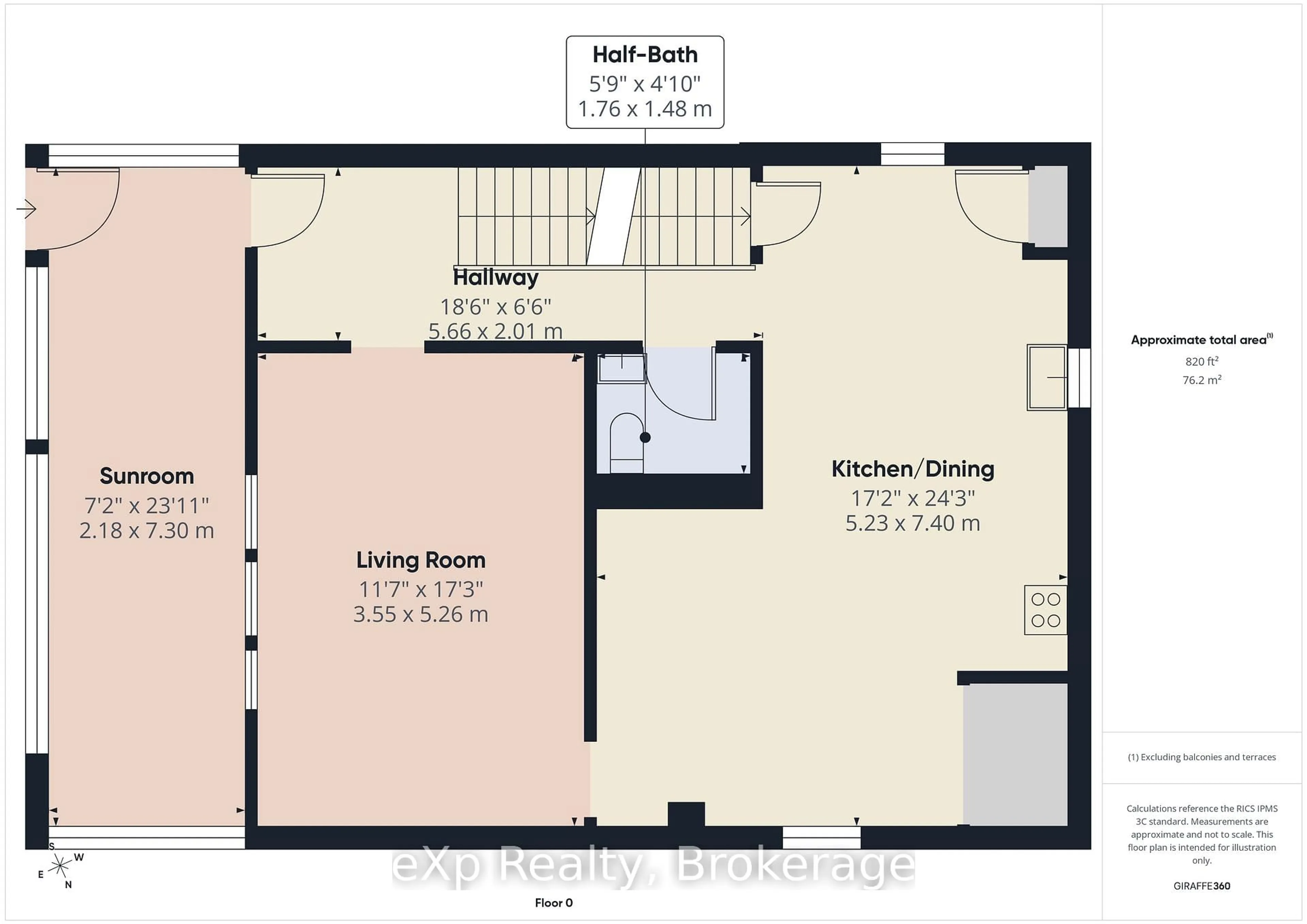 Floor plan for 109 Colborne St, Brockton Ontario N0G 2V0
