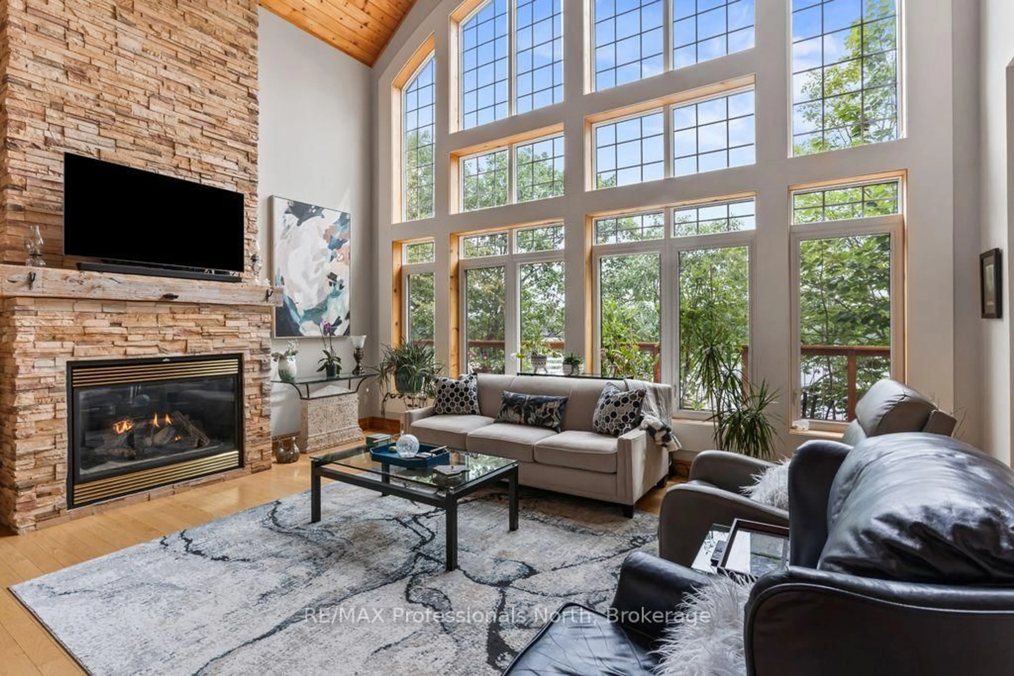 Living room with furniture, unknown for 1041 Kingfisher Lane, Minden Hills Ontario K0M 2K0