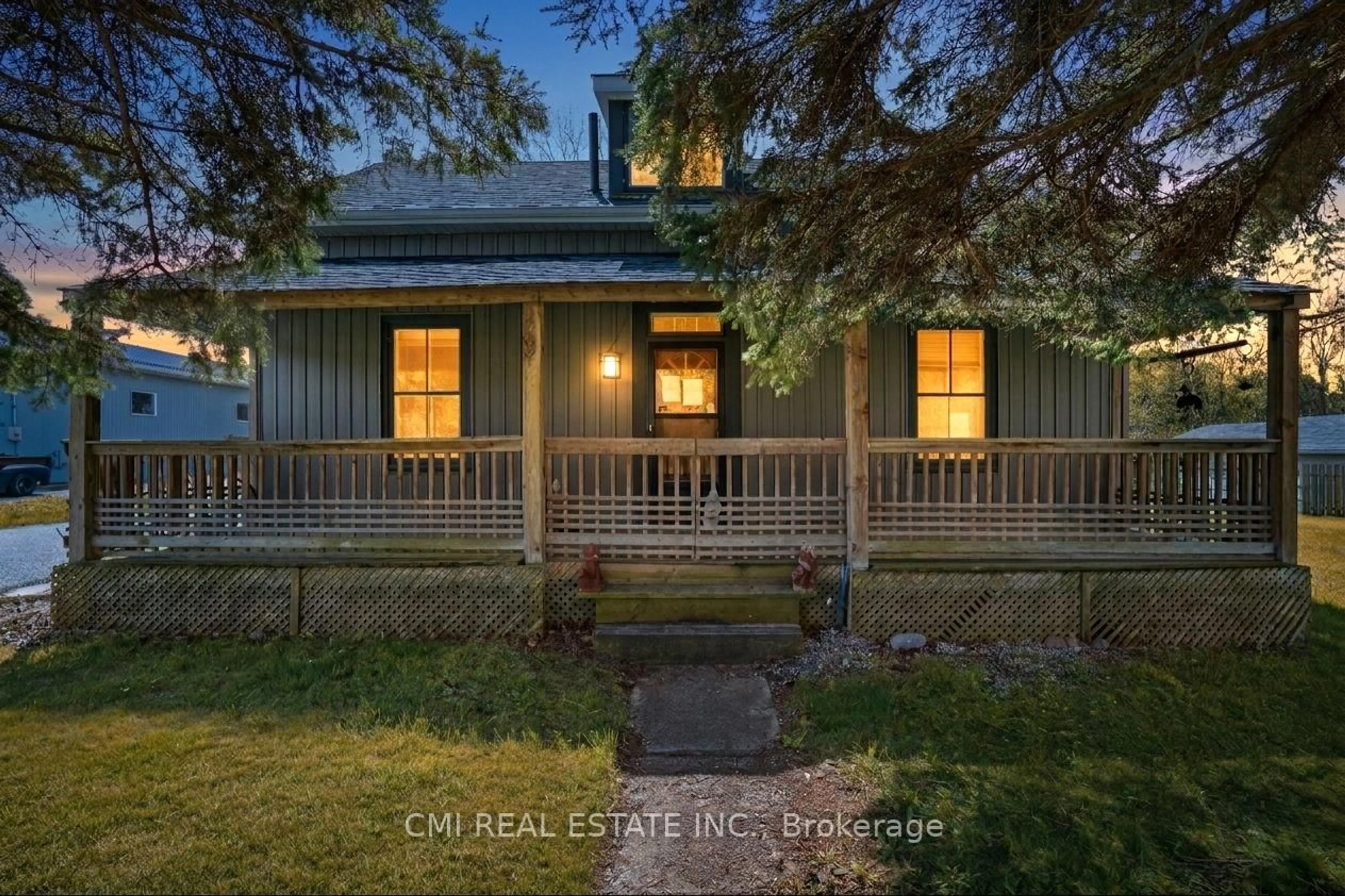 A pic from outside/outdoor area/front of a property/back of a property/a pic from drone, street for 10755 County Rd 2 Rd, Alnwick/Haldimand Ontario K0K 2G0