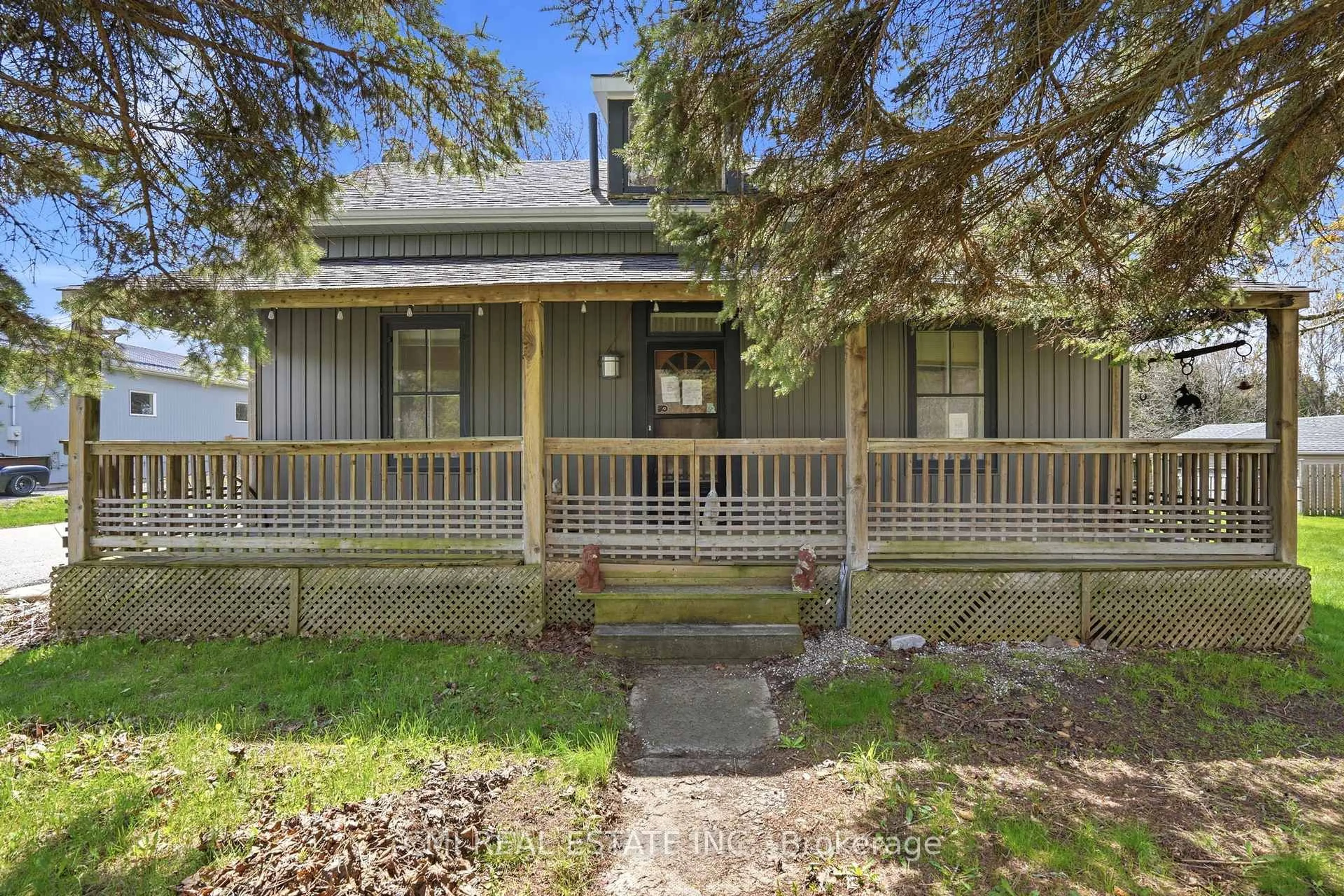 A pic from outside/outdoor area/front of a property/back of a property/a pic from drone, street for 10755 County Rd 2 Rd, Alnwick/Haldimand Ontario K0K 2G0