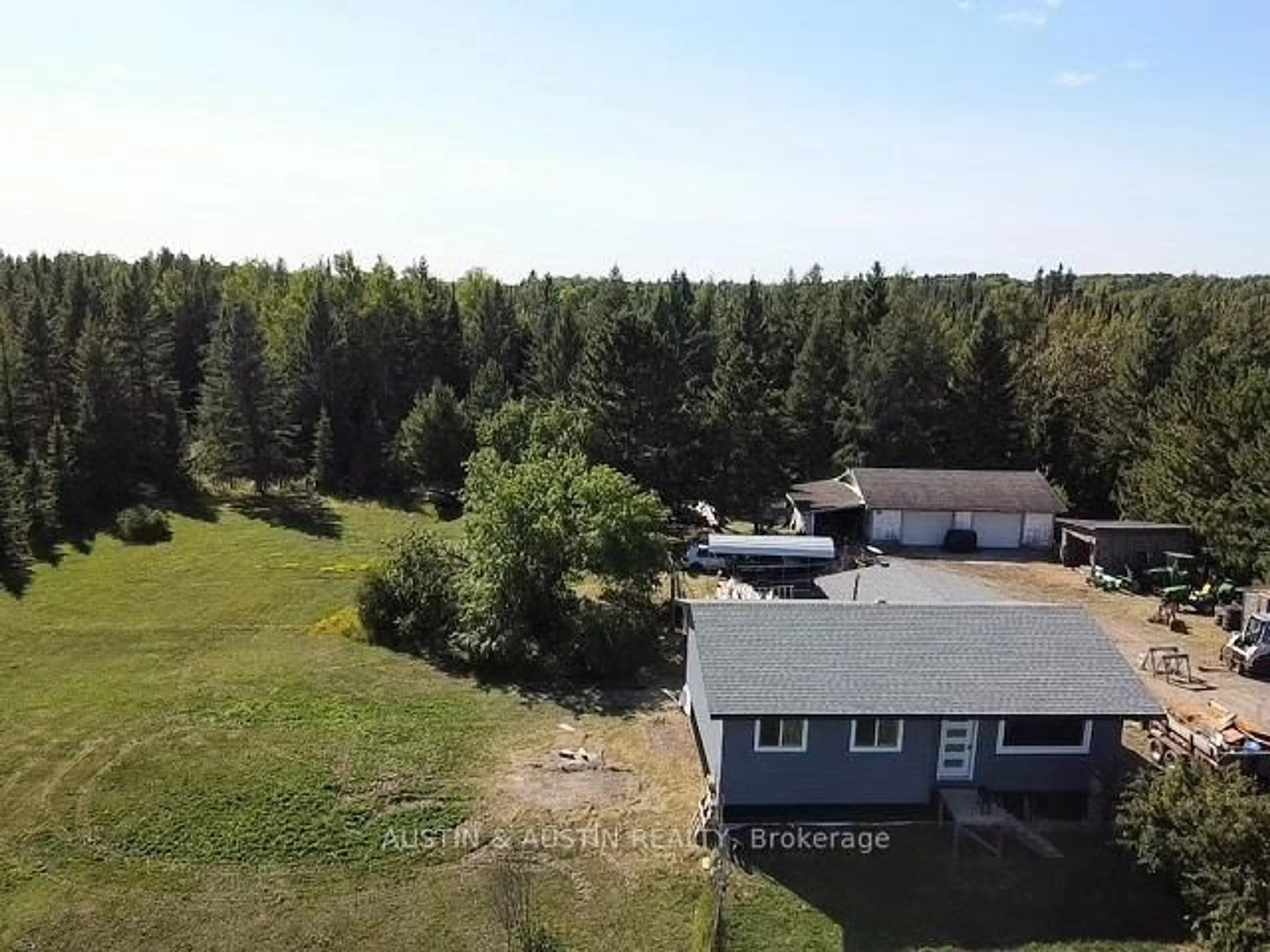 A pic from outside/outdoor area/front of a property/back of a property/a pic from drone, forest/trees view for 7748 Highway 17 East, Kenora Remote Area Ontario P0V 1P0
