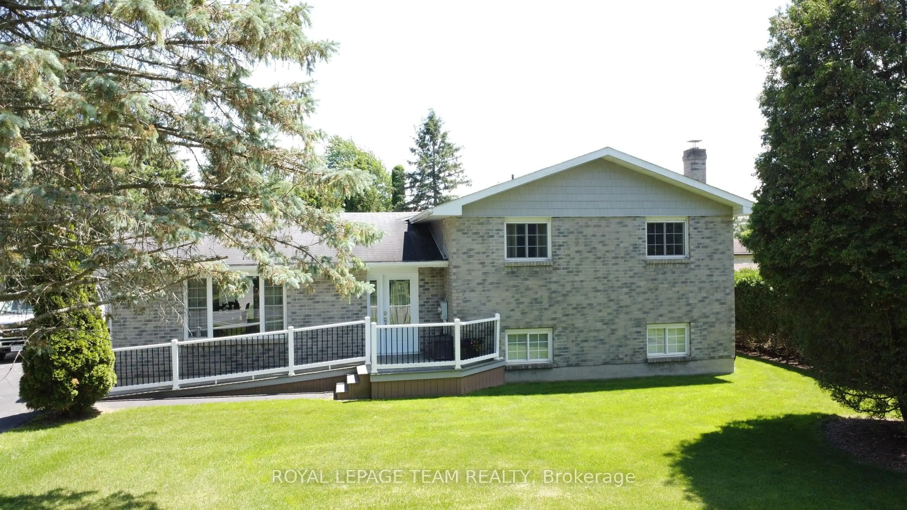 Home with vinyl exterior material, street for 12078 Lakeshore Dr, South Dundas Ontario K0C 1X0
