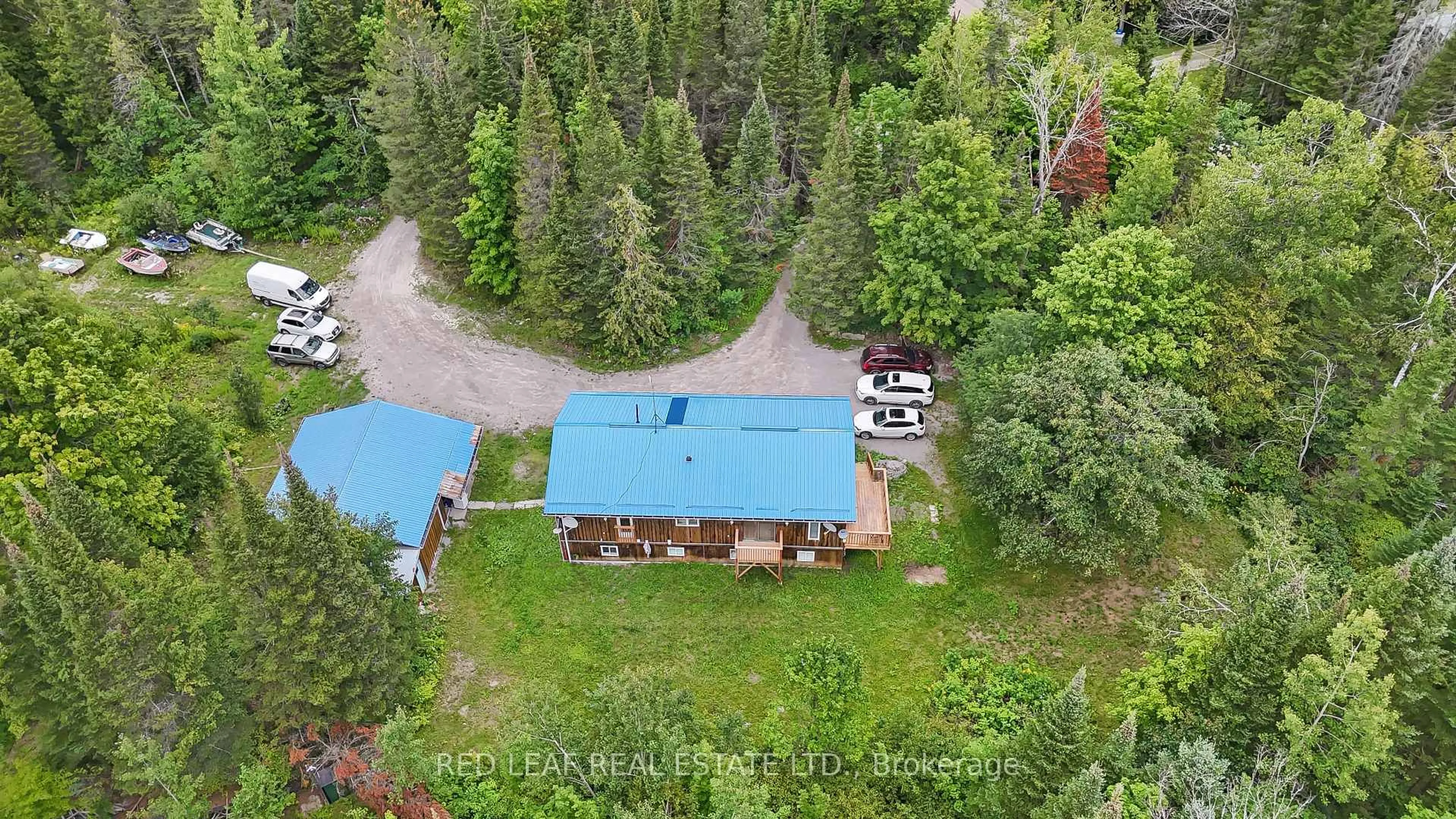 A pic from outside/outdoor area/front of a property/back of a property/a pic from drone, unknown for 175 Maritime Rd, Kawartha Lakes Ontario K0M 2B0