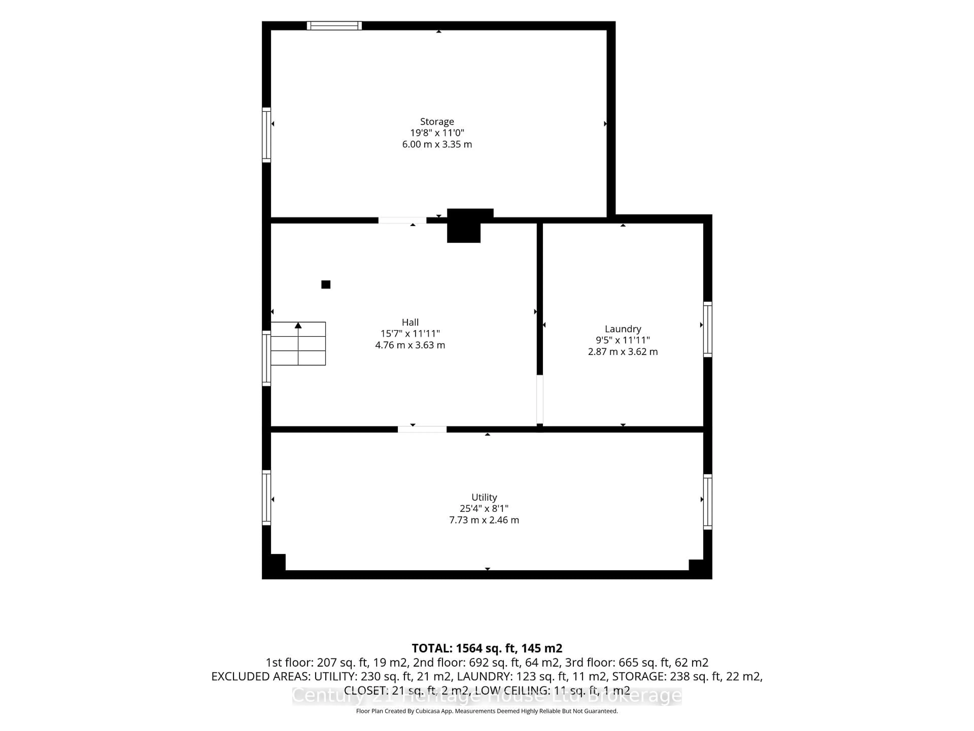 Floor plan for 11 Adams St, Norfolk Ontario N0J 1E0