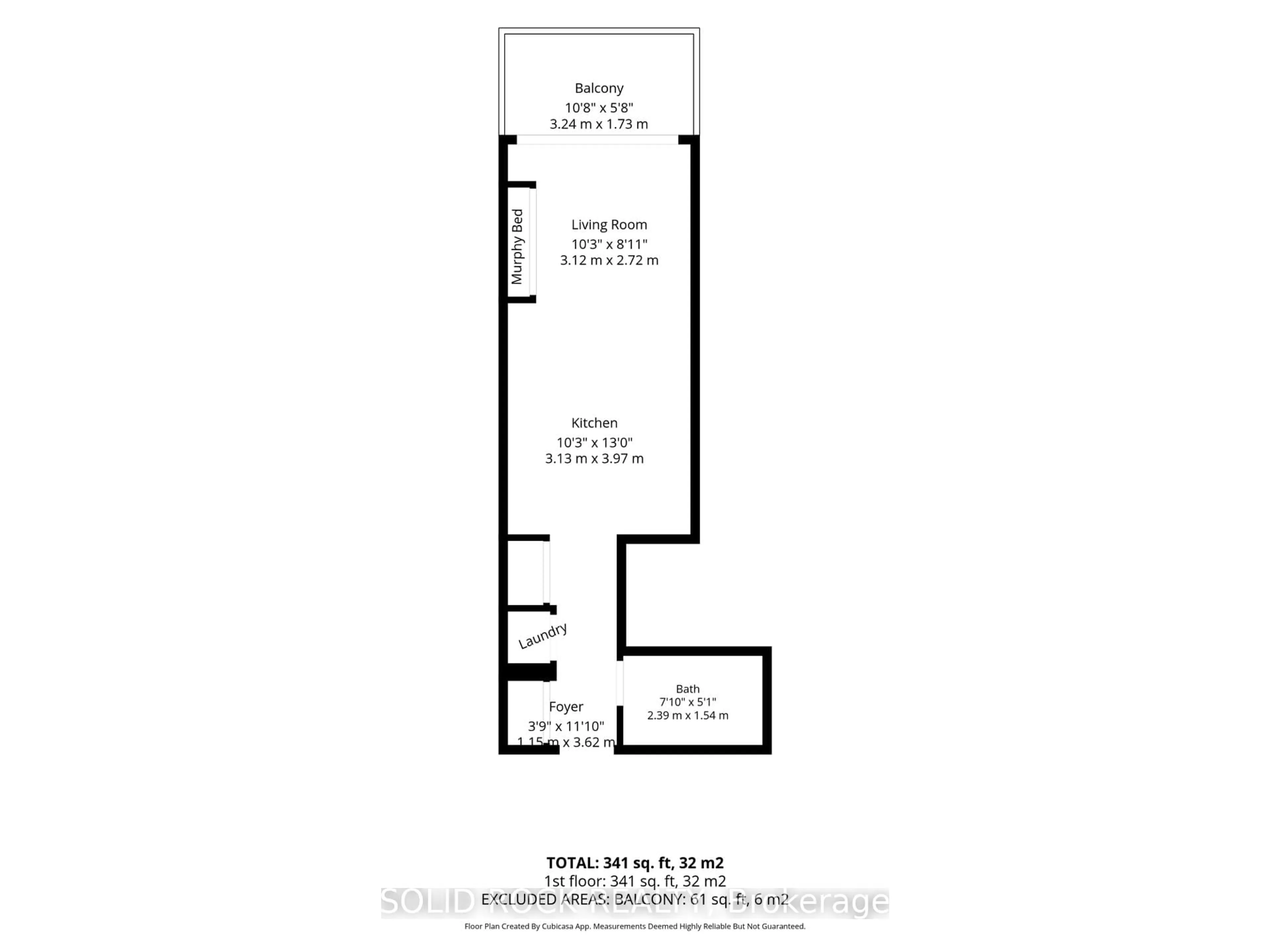 Floor plan for 255 Bay St #309, Ottawa Ontario K1R 0C5