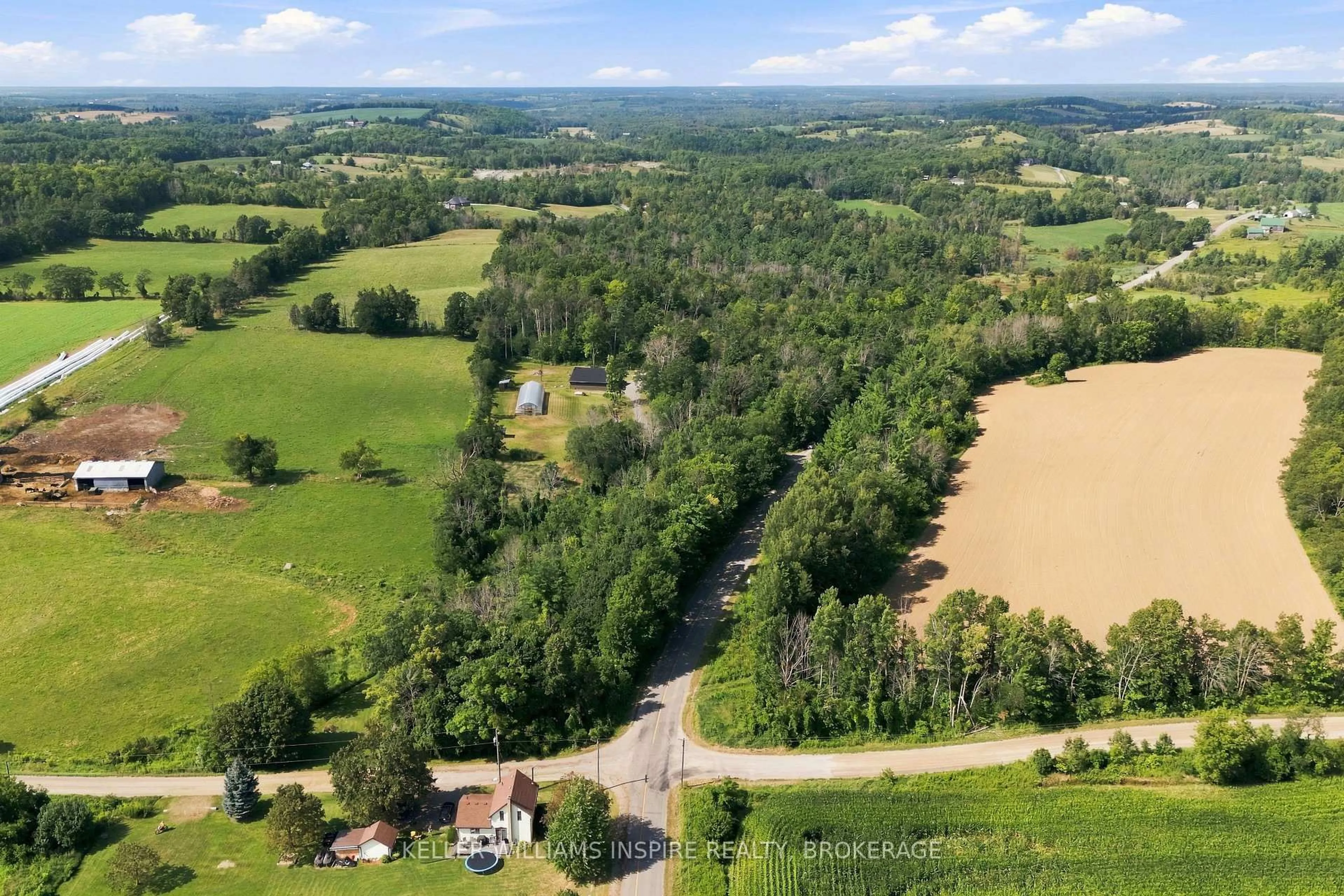 A pic from outside/outdoor area/front of a property/back of a property/a pic from drone, unknown for 866 Godolphin Rd, Trent Hills Ontario K0L 1L0