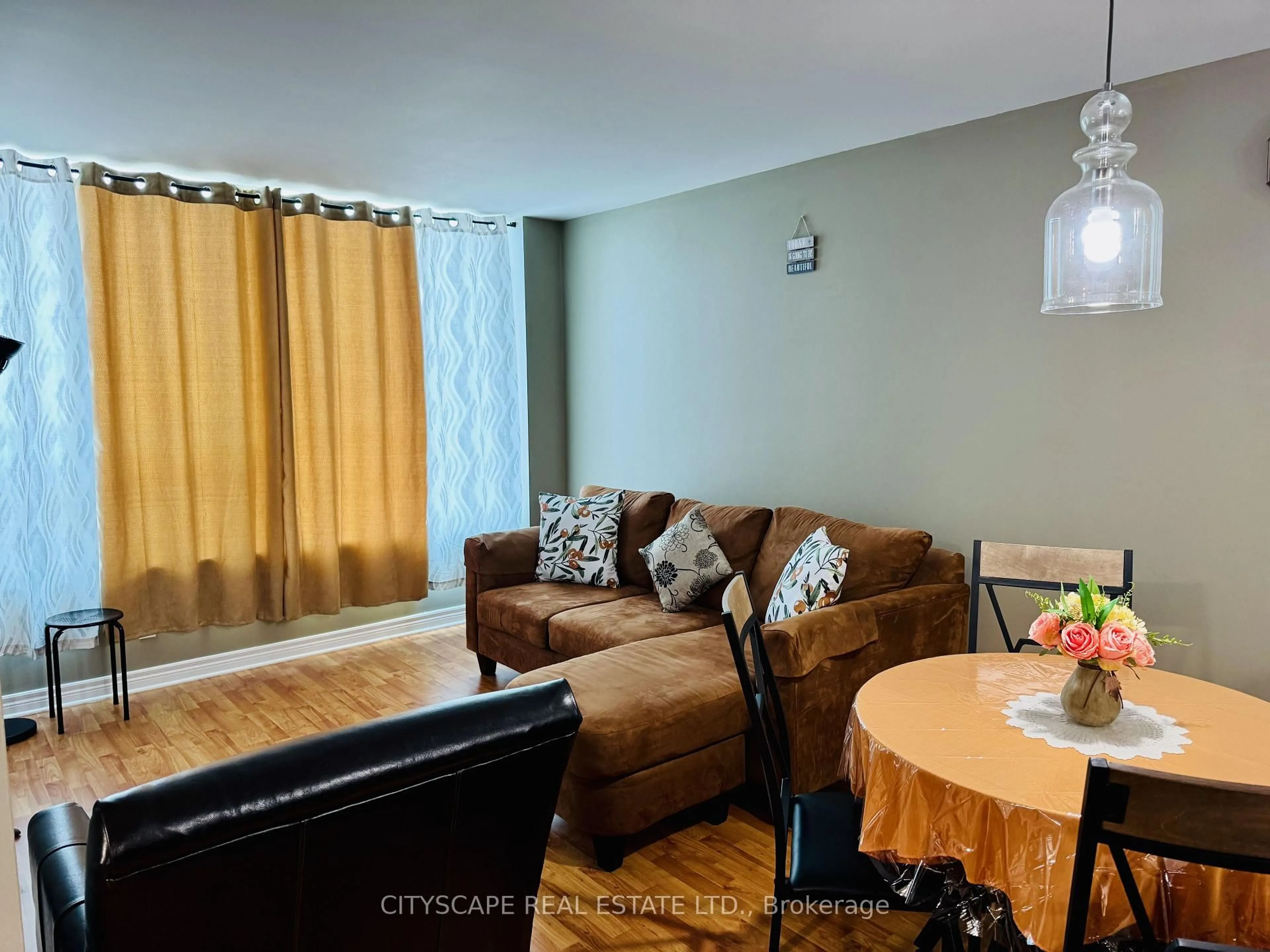 Living room with furniture, unknown for 540 Ouellette Ave #5F, Windsor Ontario N9A 1B7