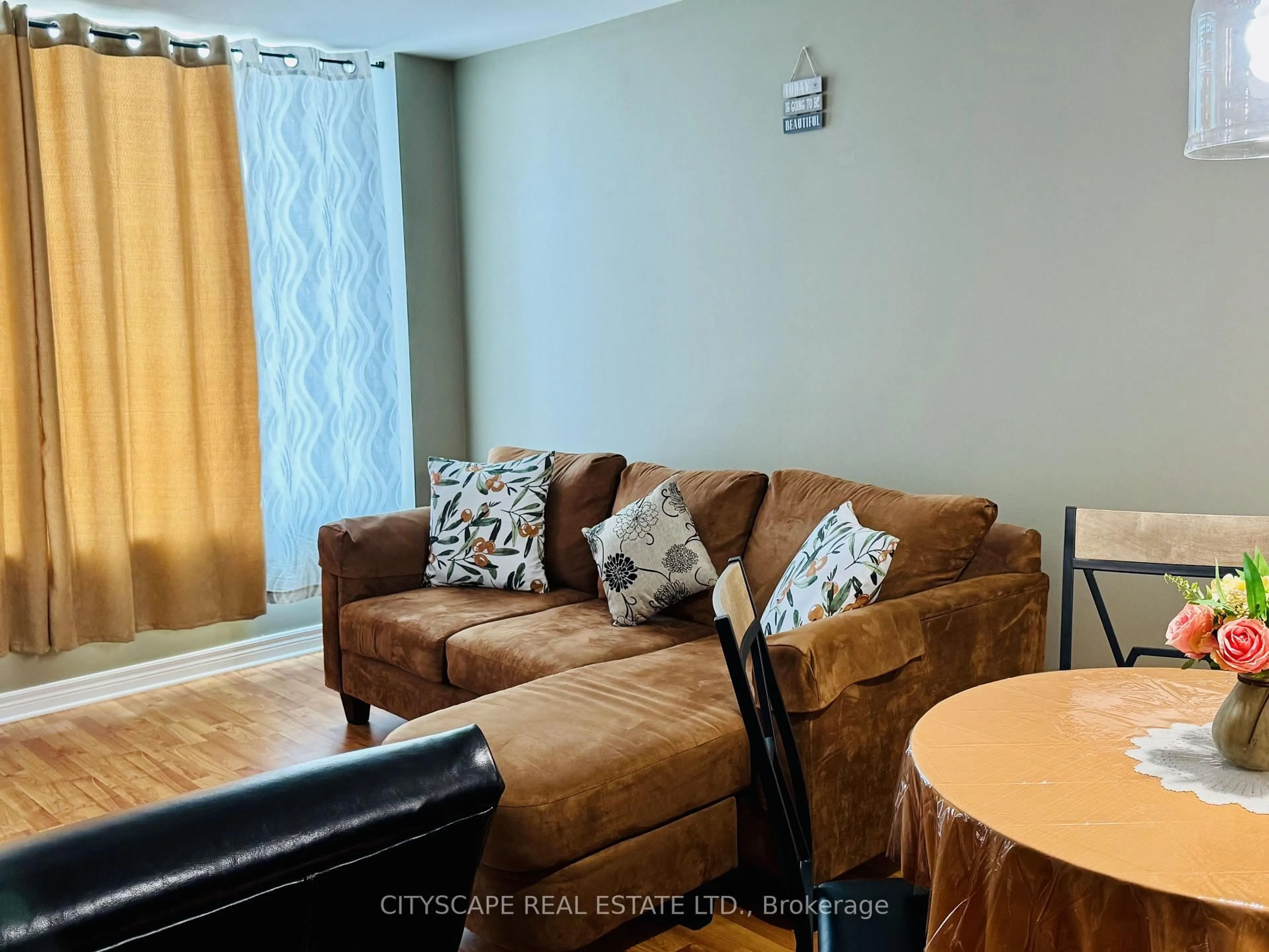 Living room with furniture, unknown for 540 Ouellette Ave #5F, Windsor Ontario N9A 1B7