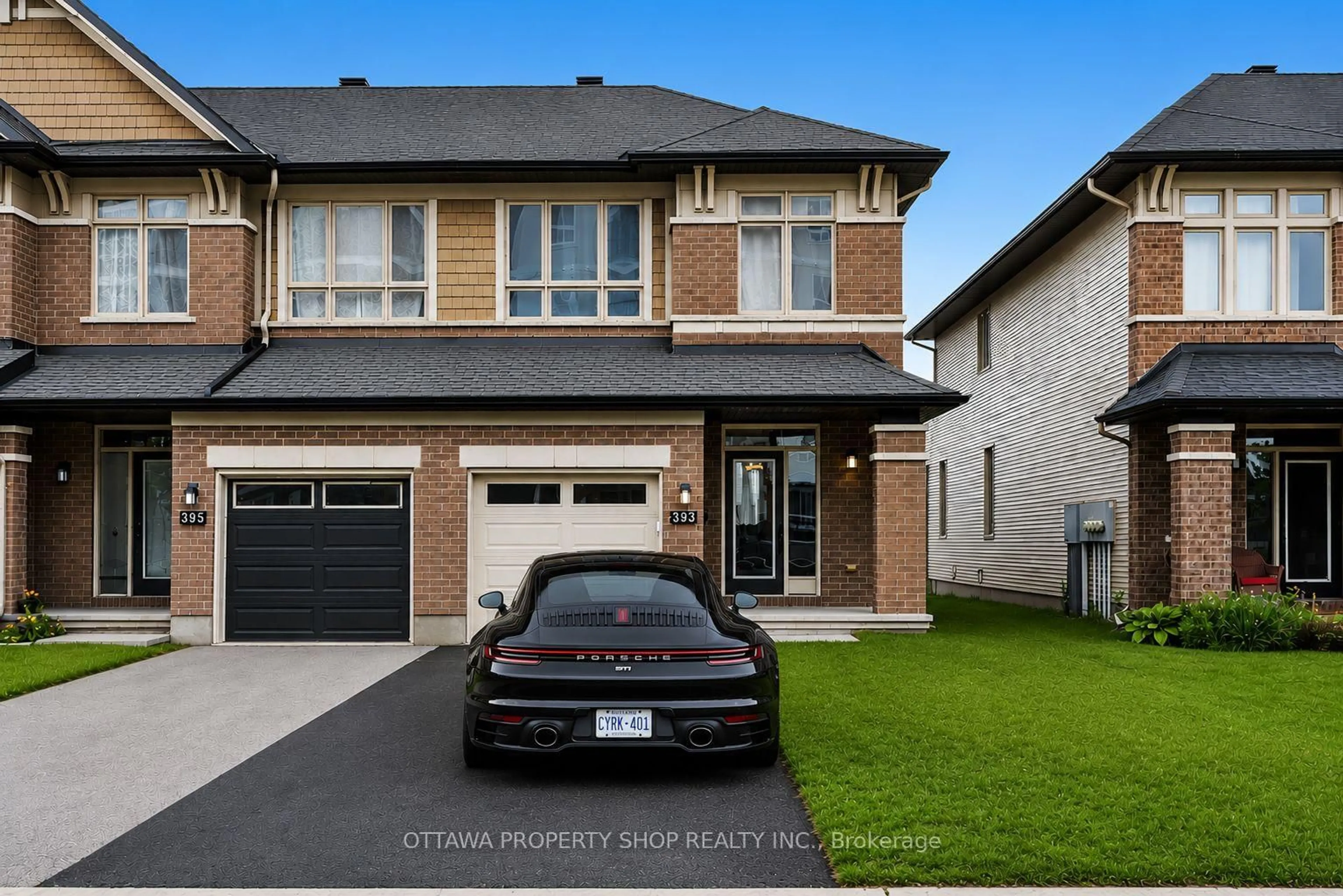 Home with brick exterior material, street for 393 Livery St, Stittsville Ontario K2V 0B5