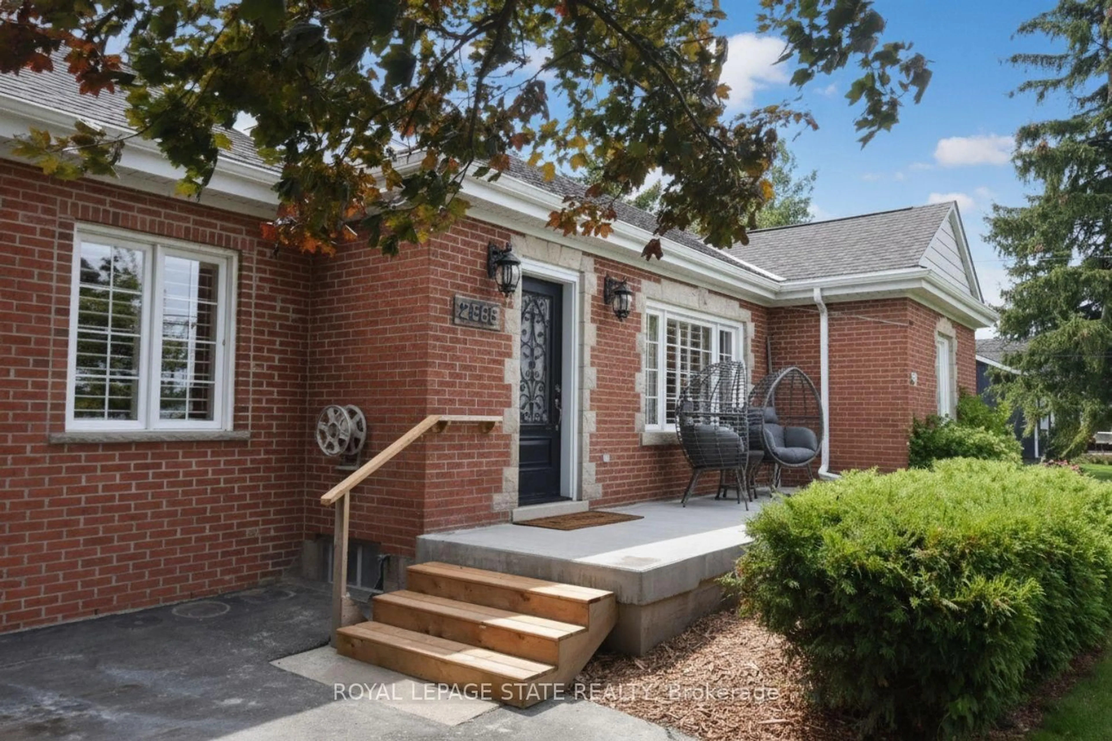 Home with brick exterior material, street for 2565 Hwy 56 Rd, Hamilton Ontario L0R 1C0