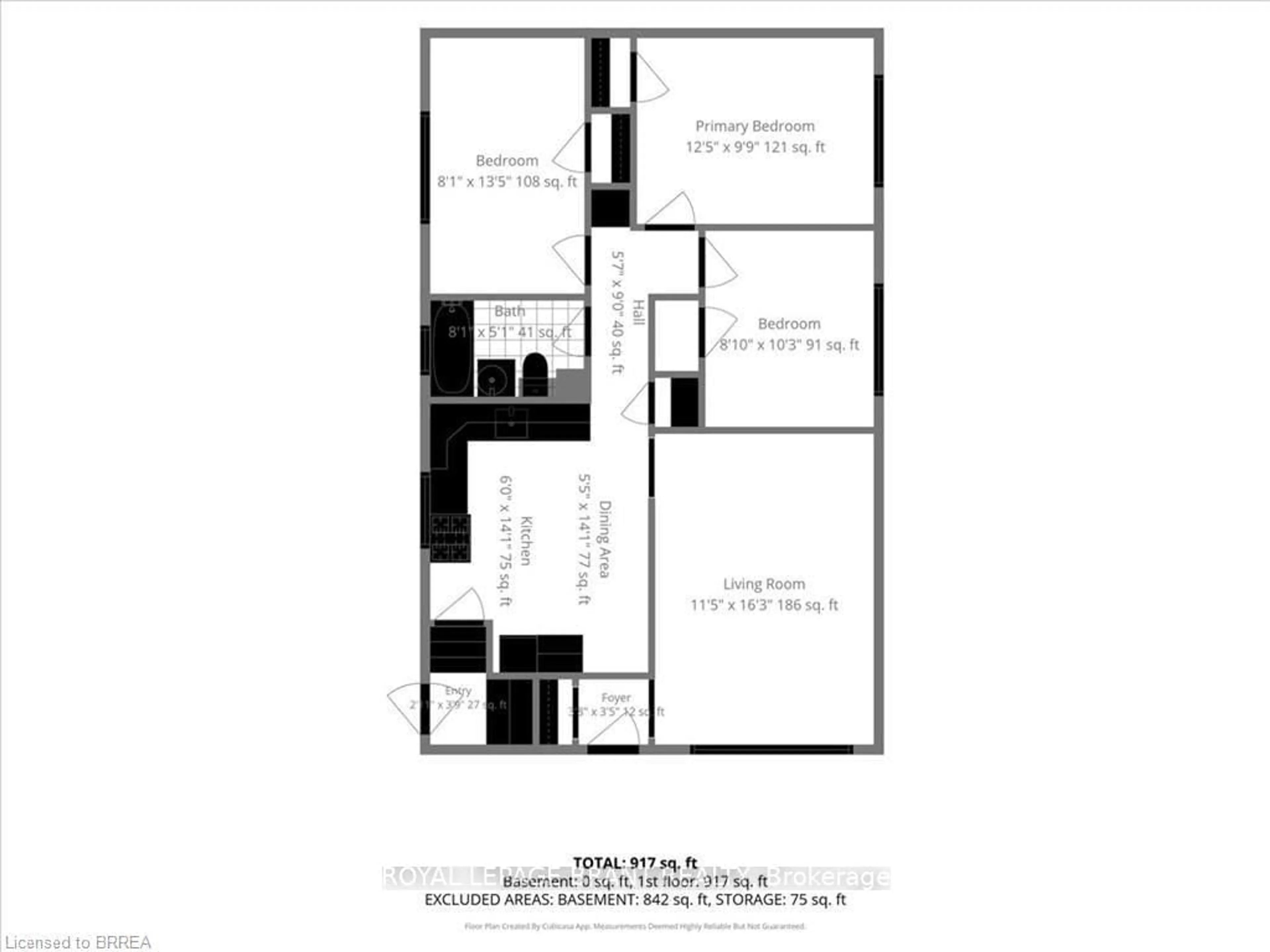Floor plan for 16 Mintern Ave, Brantford Ontario N3S 1K6