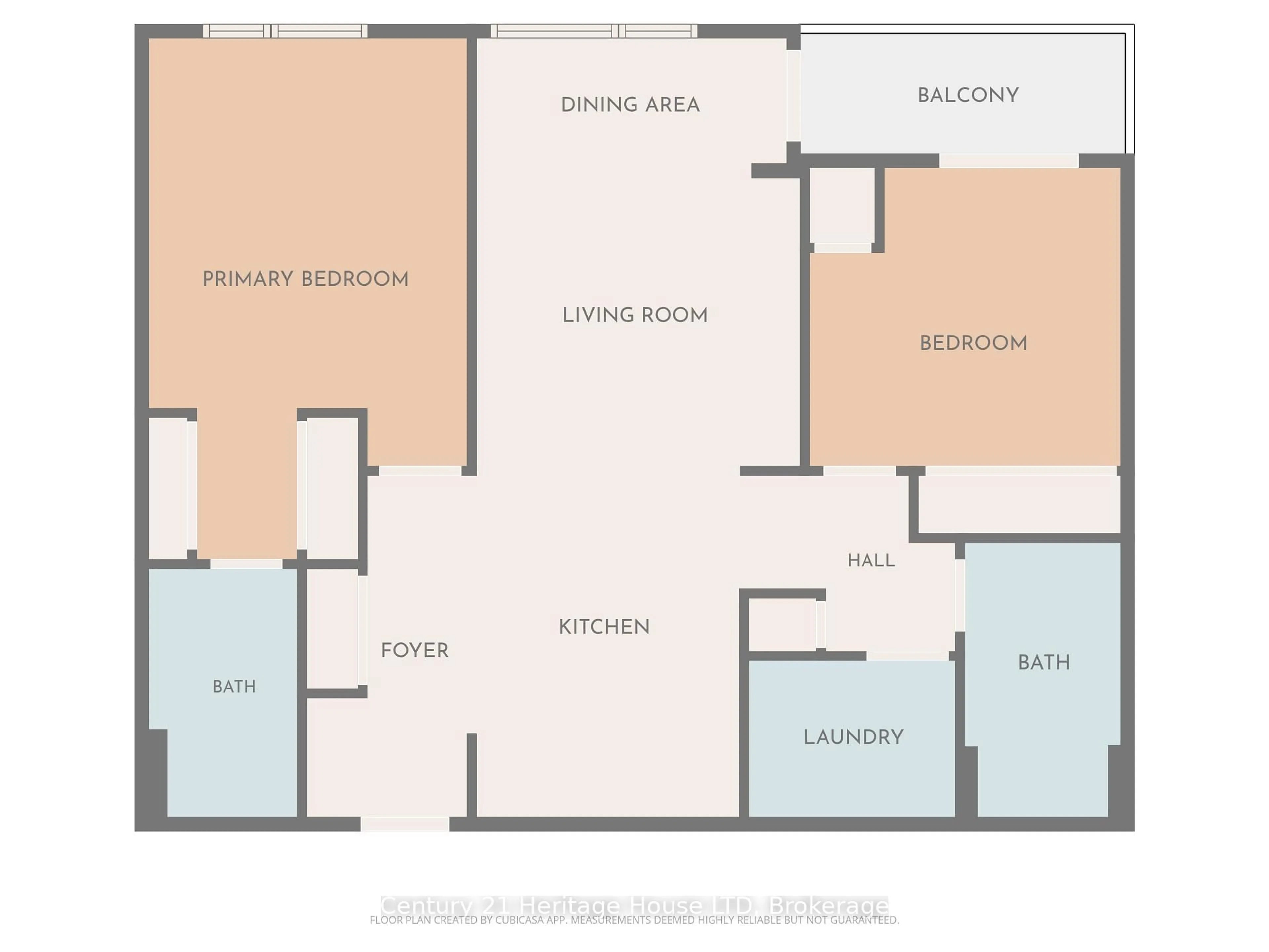 Floor plan for 2799 St. Paul Ave #311, Niagara Falls Ontario L2J 2L3