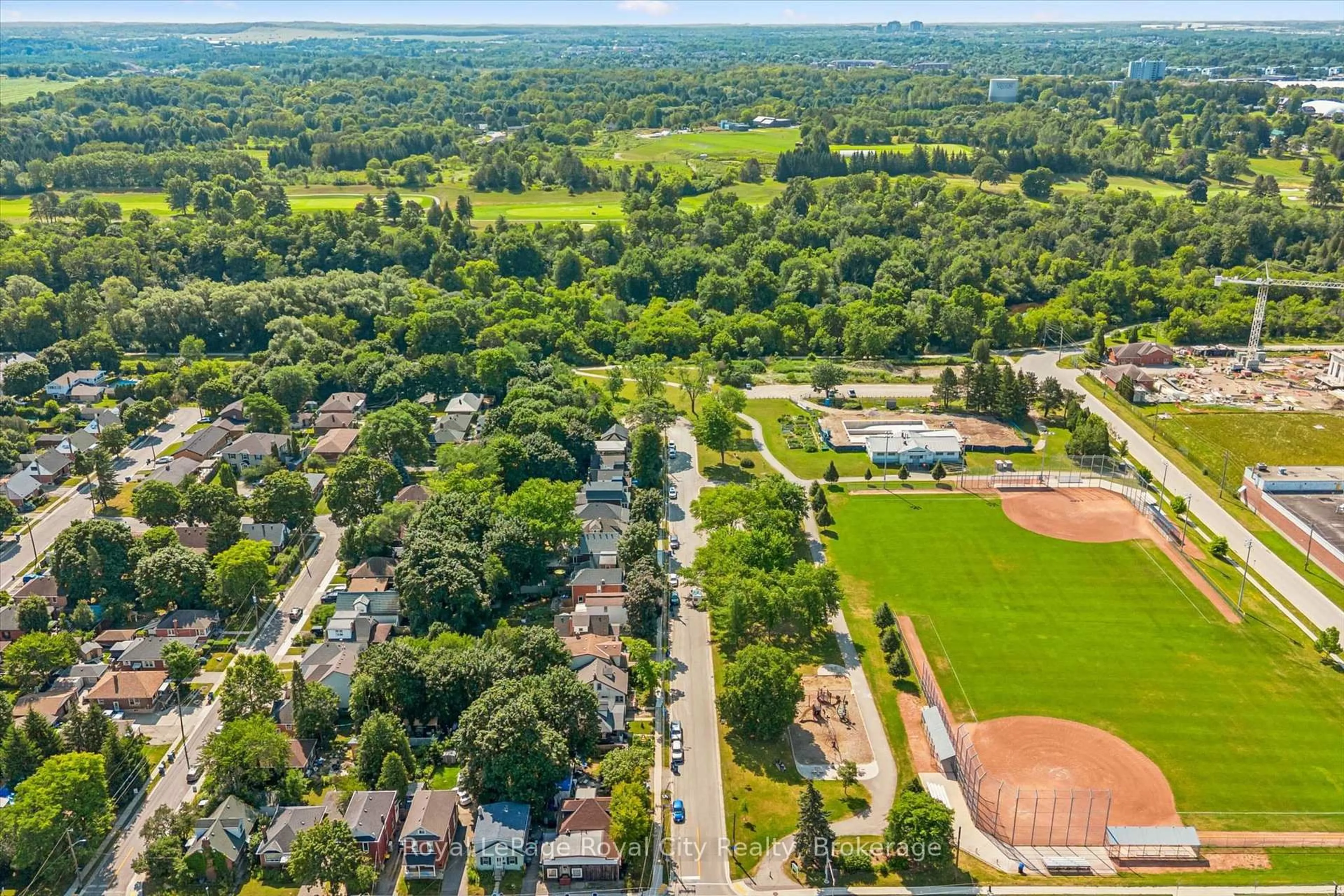 A pic from outside/outdoor area/front of a property/back of a property/a pic from drone, street for 22 Boult Ave, Guelph Ontario N1E 5W7