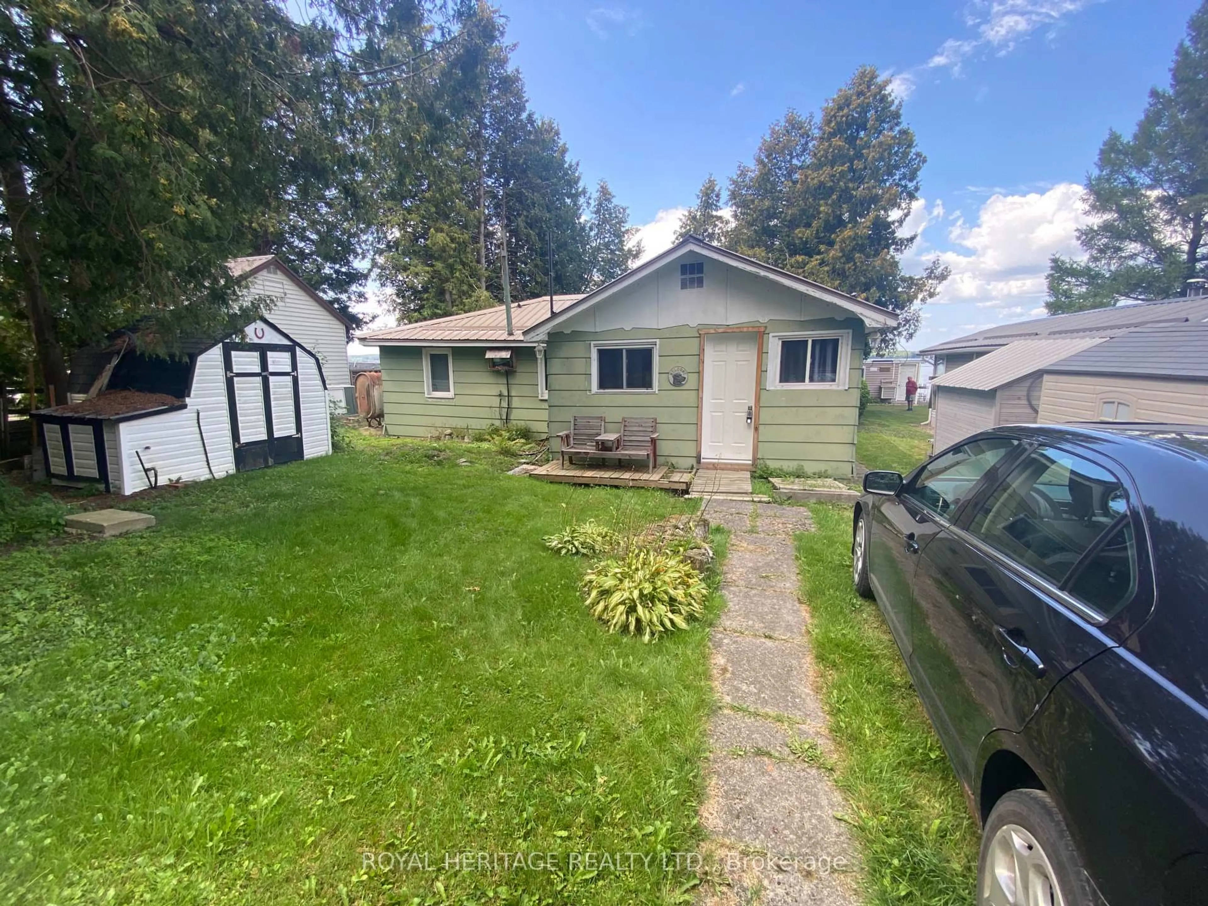A pic from outside/outdoor area/front of a property/back of a property/a pic from drone, street for 80 Parker Dr, Alnwick/Haldimand Ontario K0K 2X0