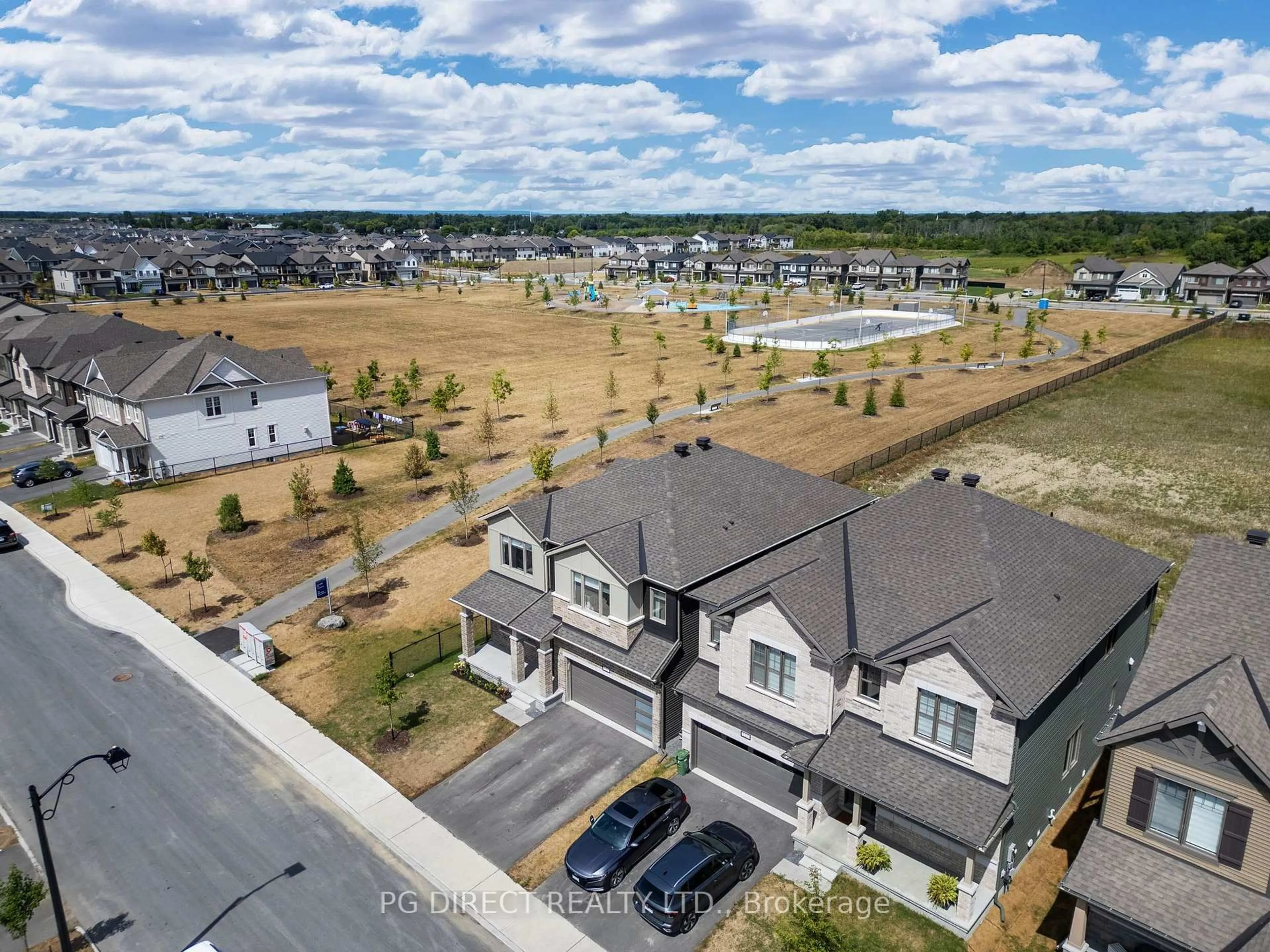 A pic from outside/outdoor area/front of a property/back of a property/a pic from drone, unknown for 119 Green Ash Ave, Richmond Ontario K0A 2Z0