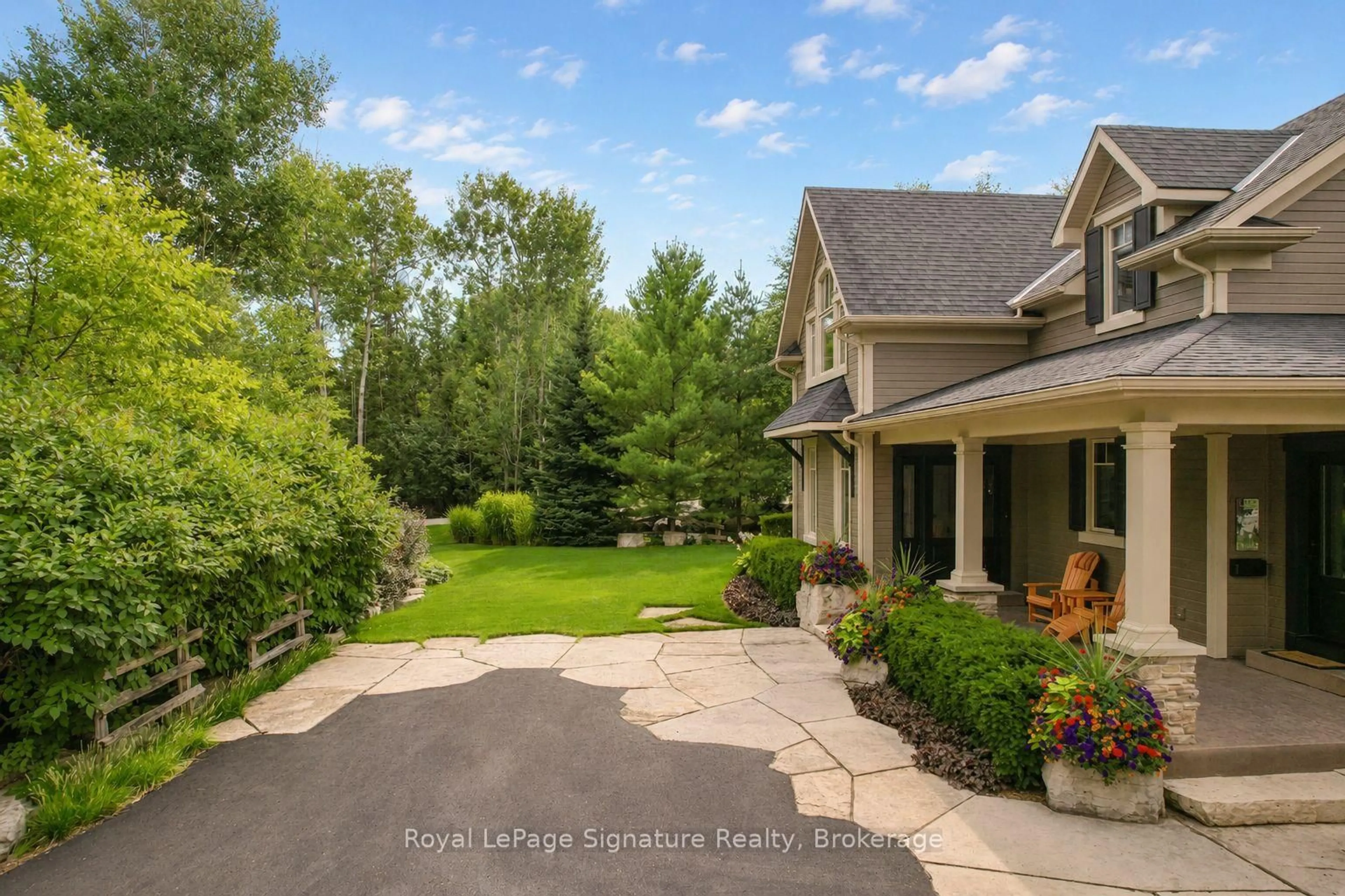 Patio, water/lake/river/ocean view for 376 Sunset Blvd, Blue Mountains Ontario N0H 2P0