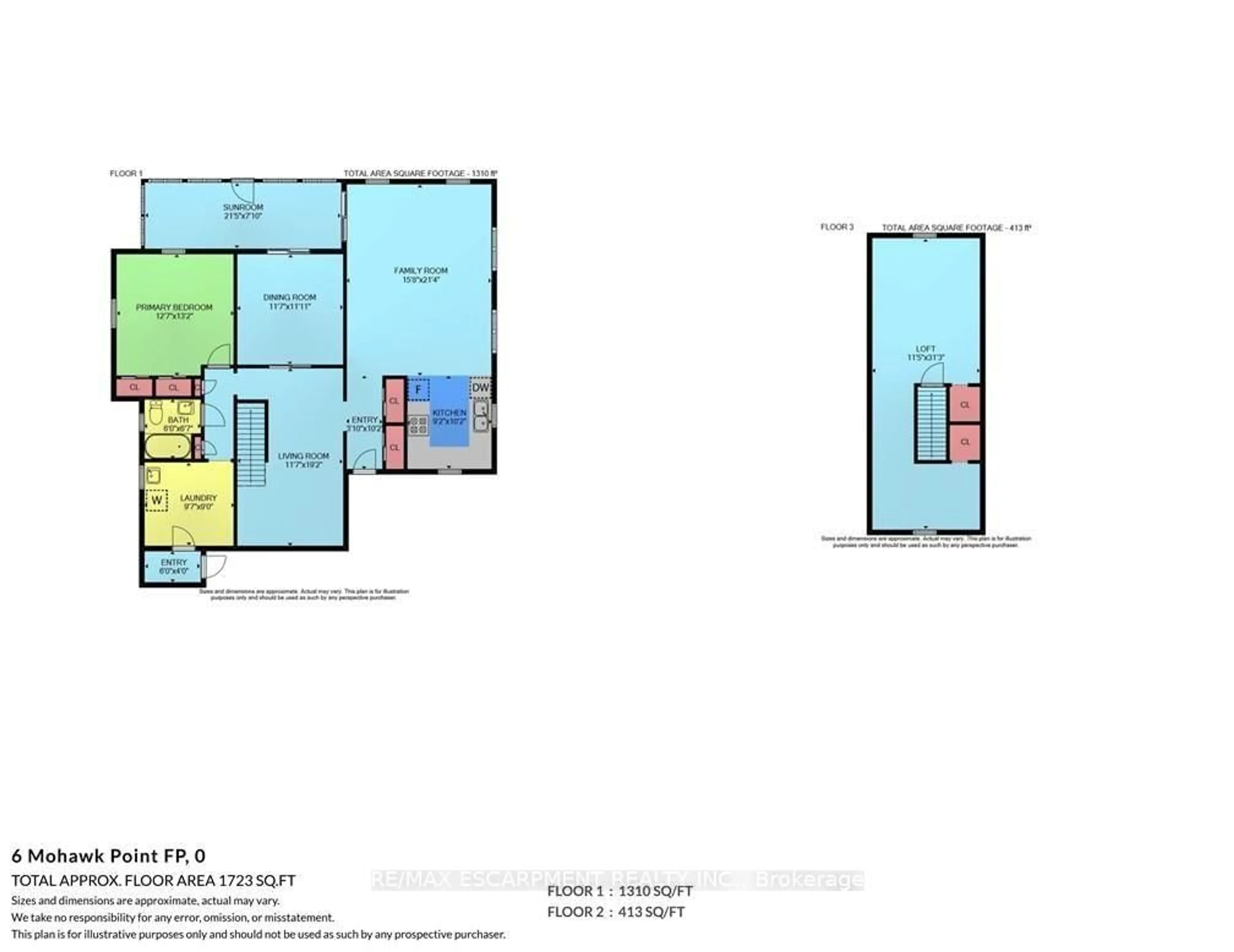 Floor plan for 6 Mohawk Point Rd, Haldimand Ontario N0A 1K0