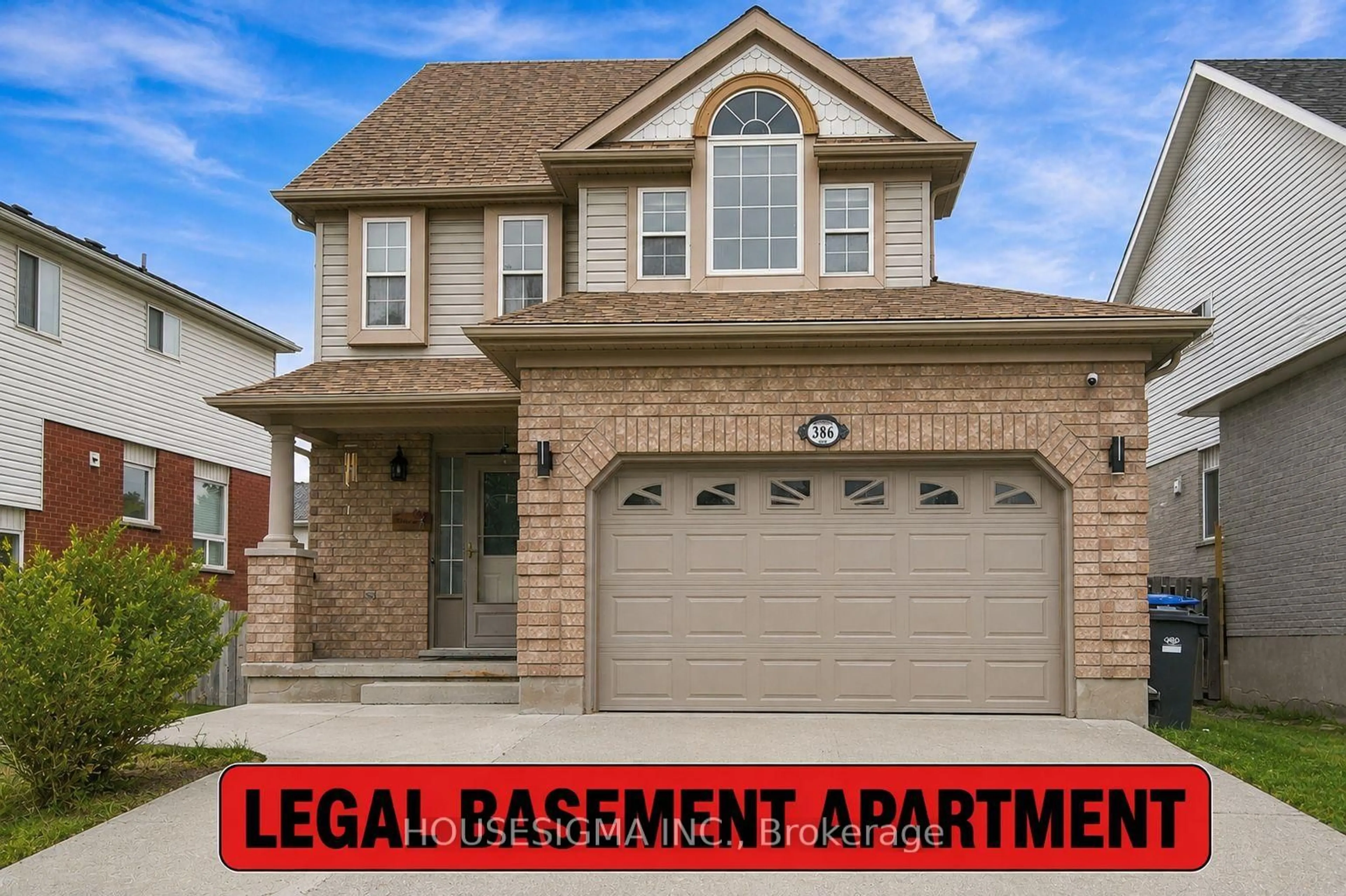 Home with brick exterior material, street for 386 Grange Rd, Guelph Ontario N1E 7H6