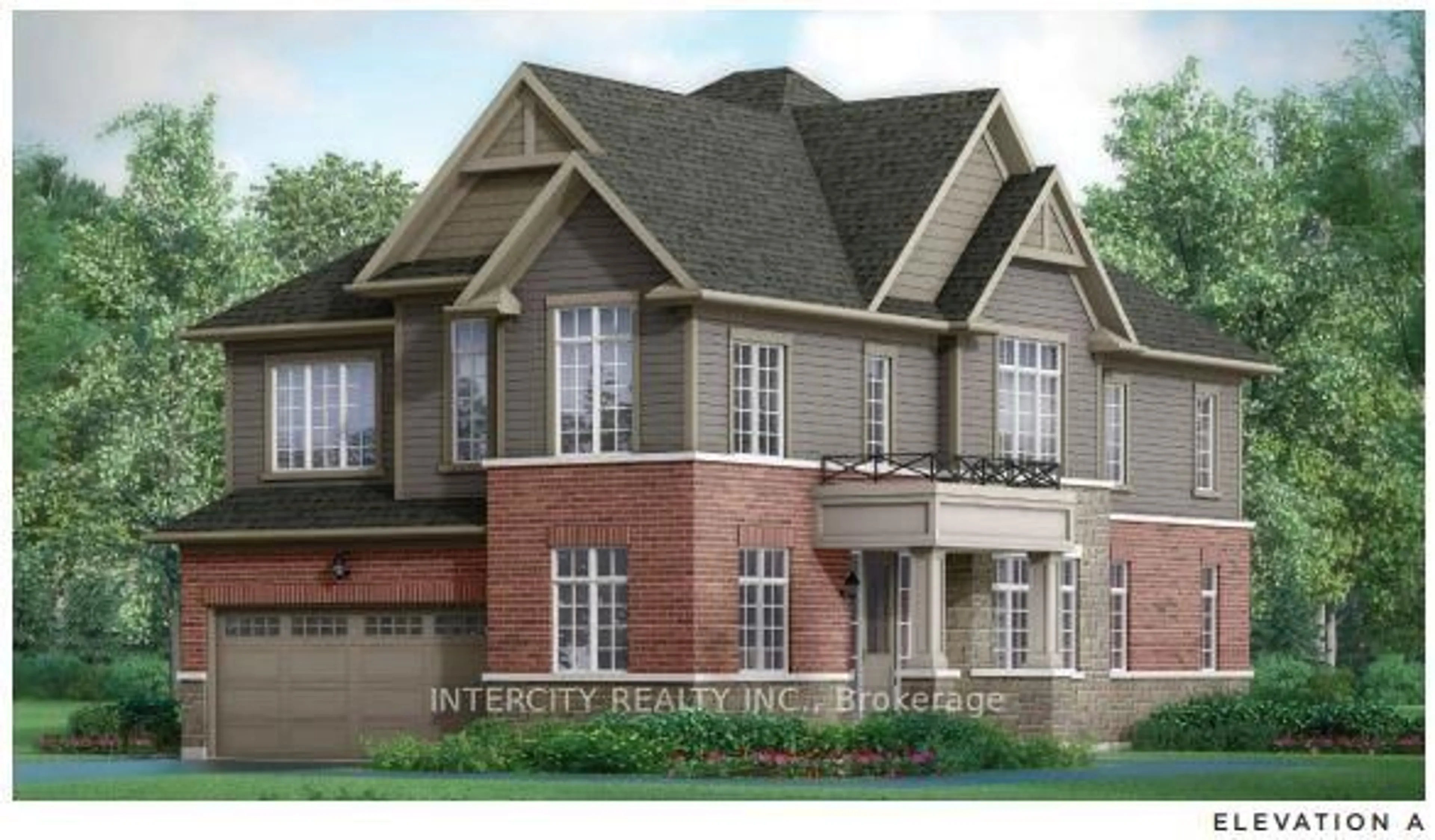 Home with brick exterior material, building for 72 Mcgill Ave, Erin Ontario N0B 1T0