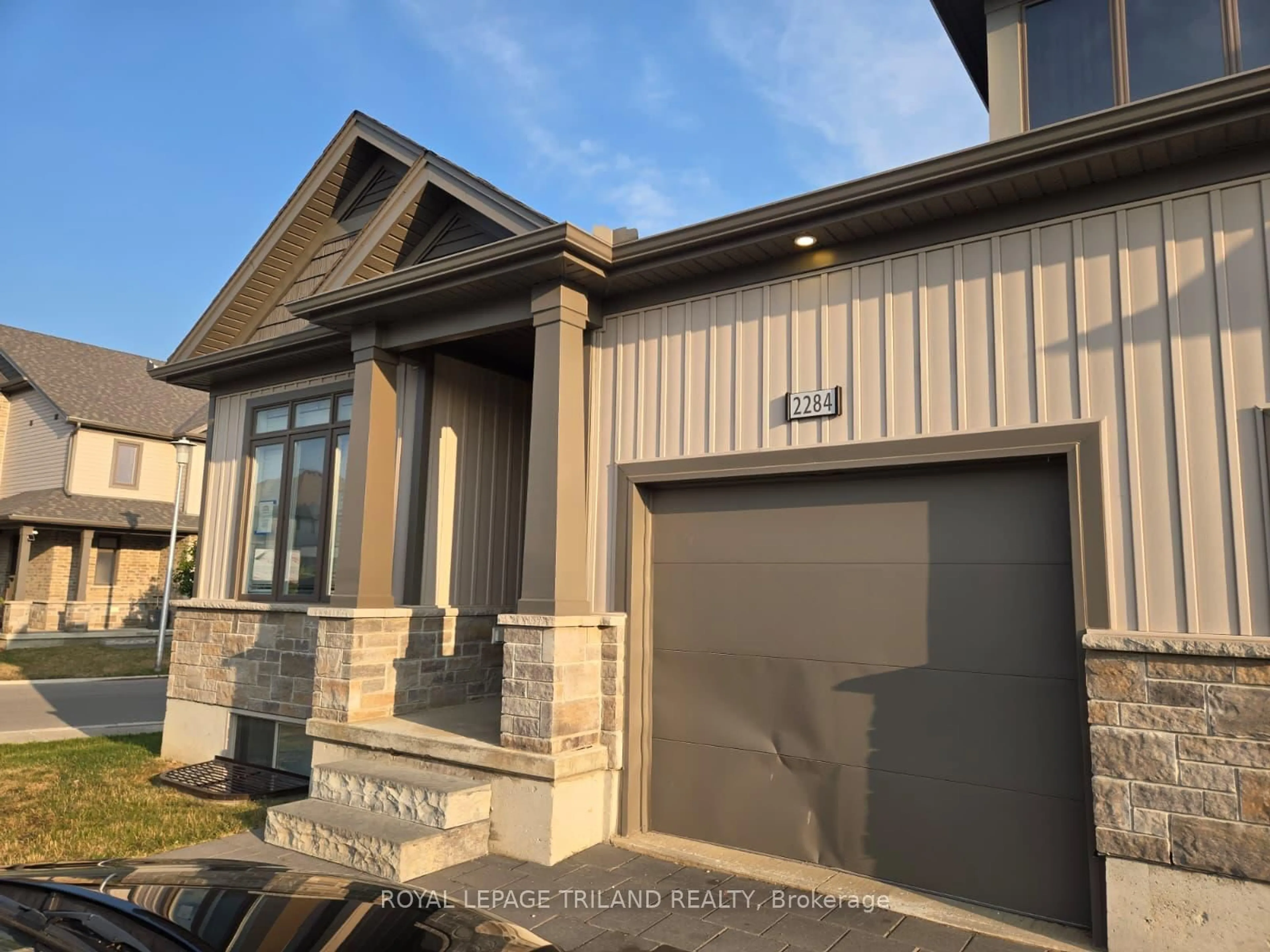 Home with brick exterior material, street for 2284 Evans Blvd, London South Ontario N6M 0A1
