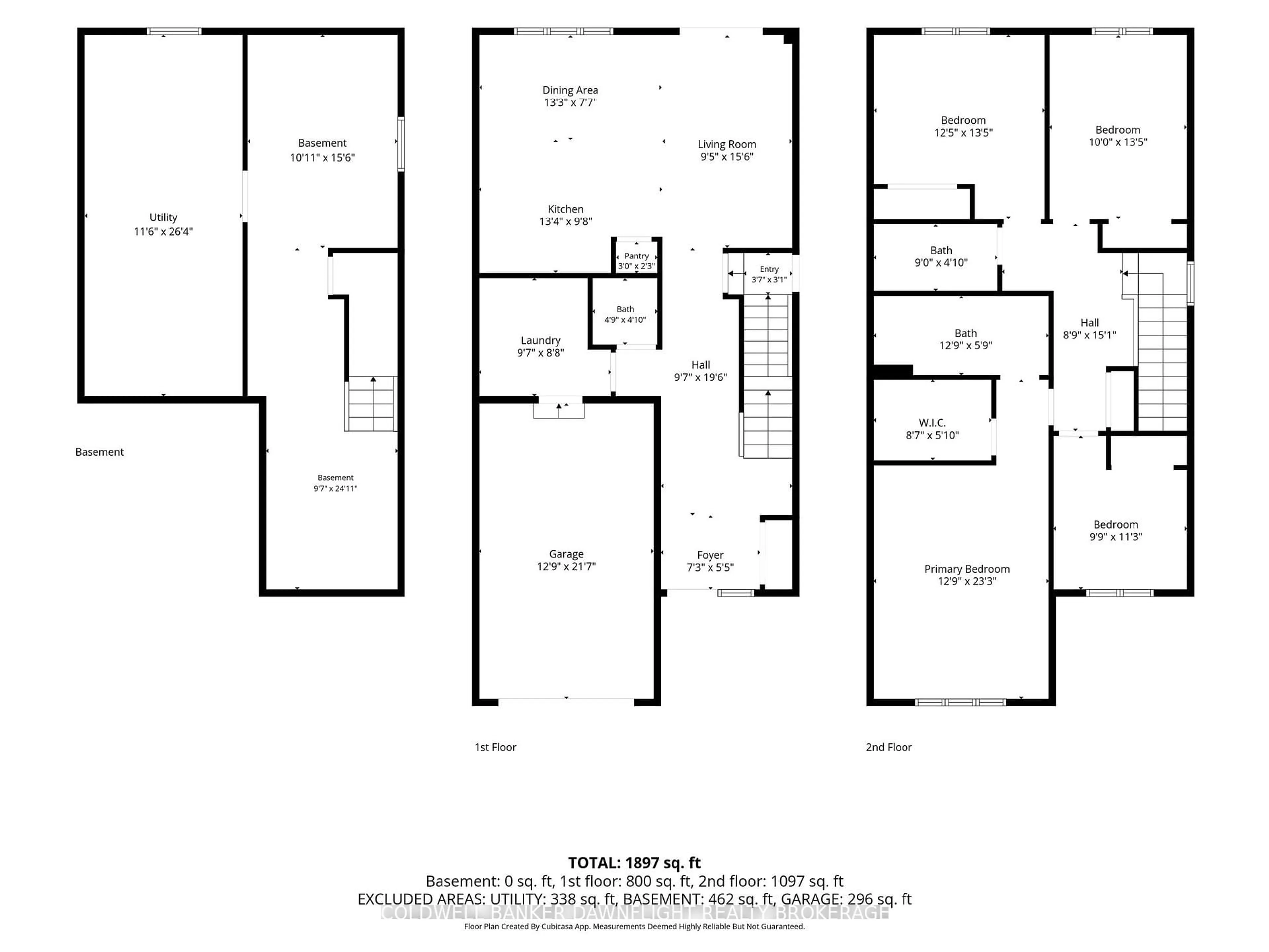 Floor plan for 117 James St, North Middlesex Ontario N0M 1A0