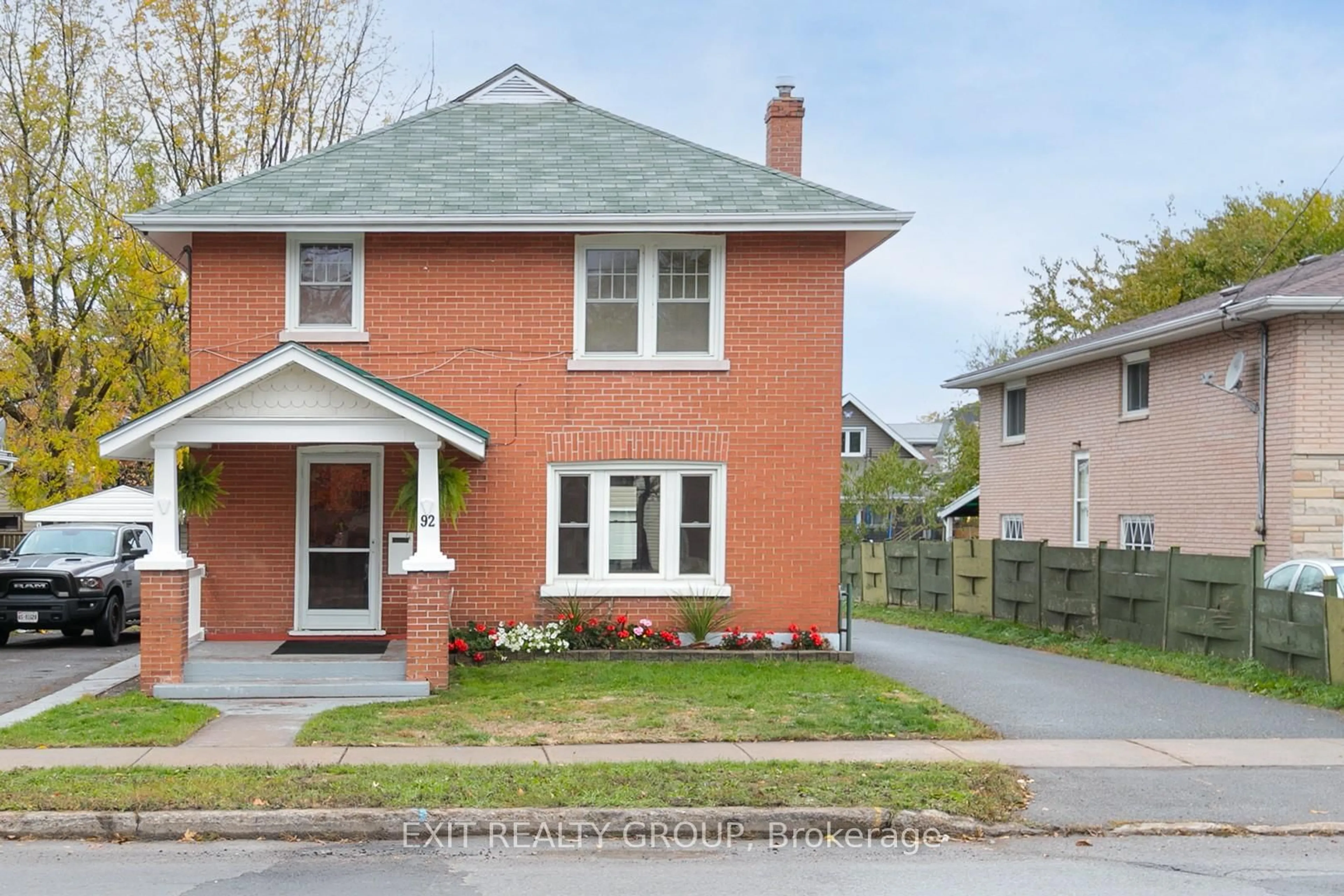 Home with brick exterior material, street for 92 Byron St, Quinte West Ontario K8V 2Y2