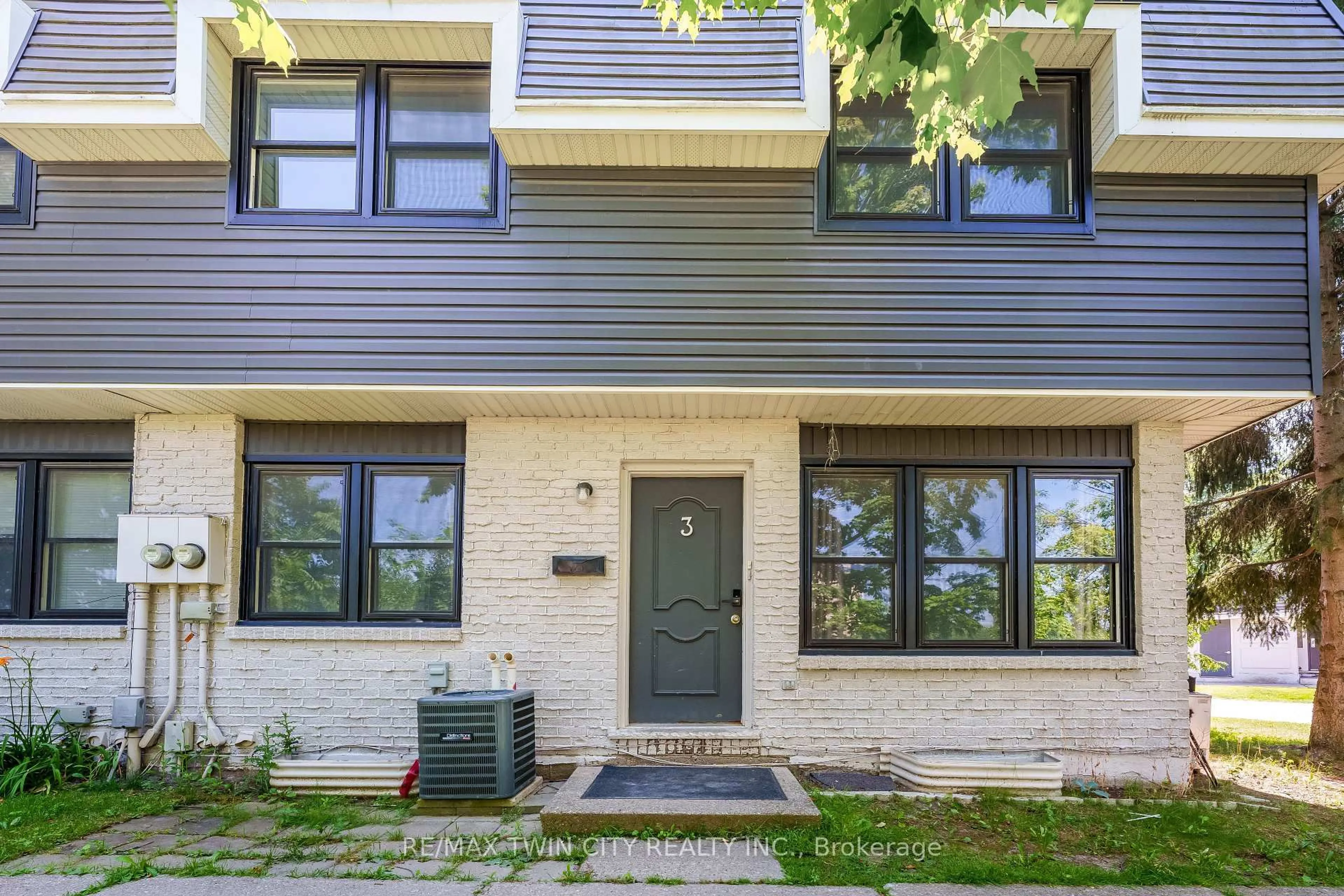 Home with brick exterior material, street for 513 Quiet Pl #3, Waterloo Ontario N2L 5L6
