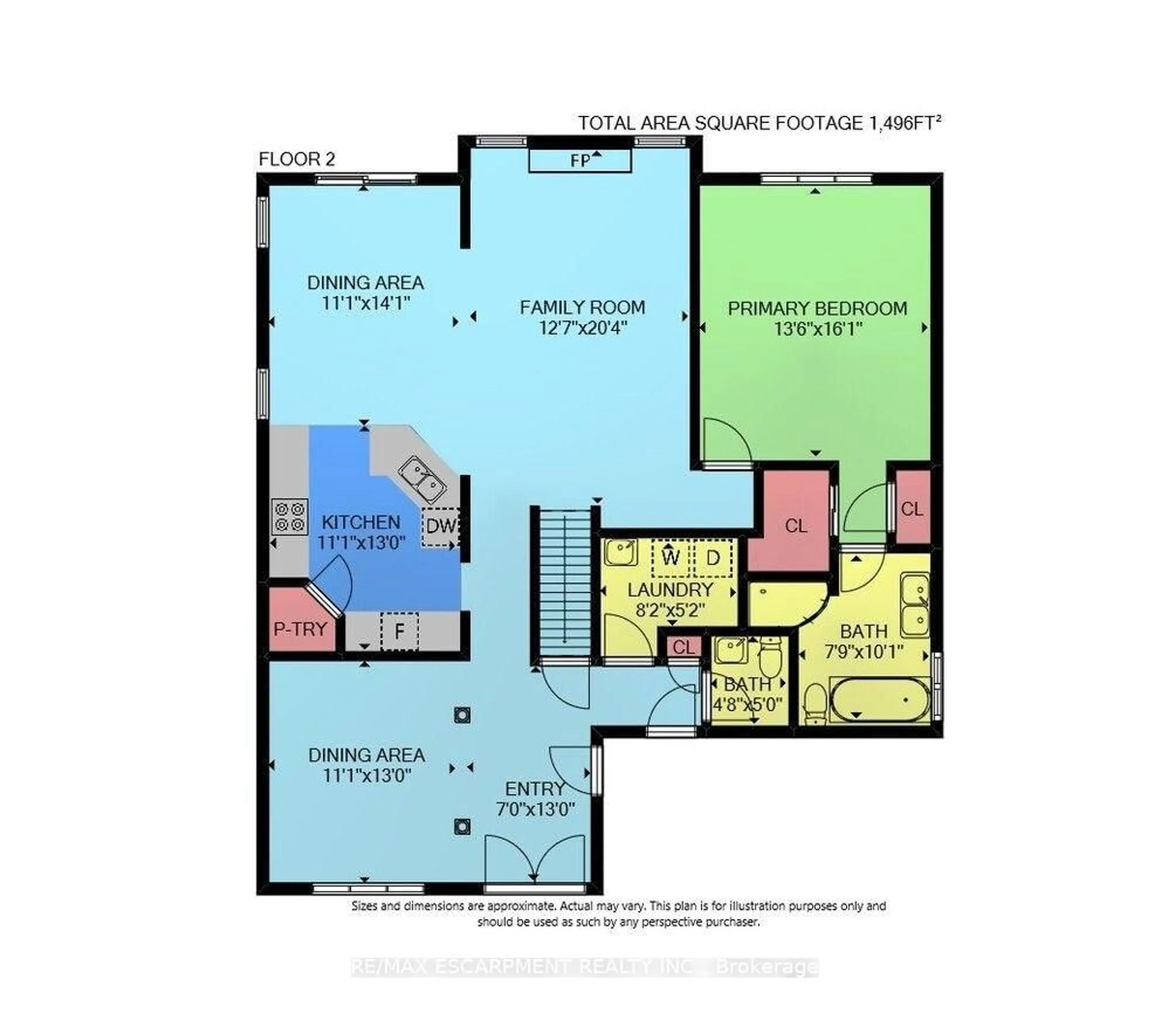 Floor plan for 4451 Comfort Cres, Lincoln Ontario L3J 1M2
