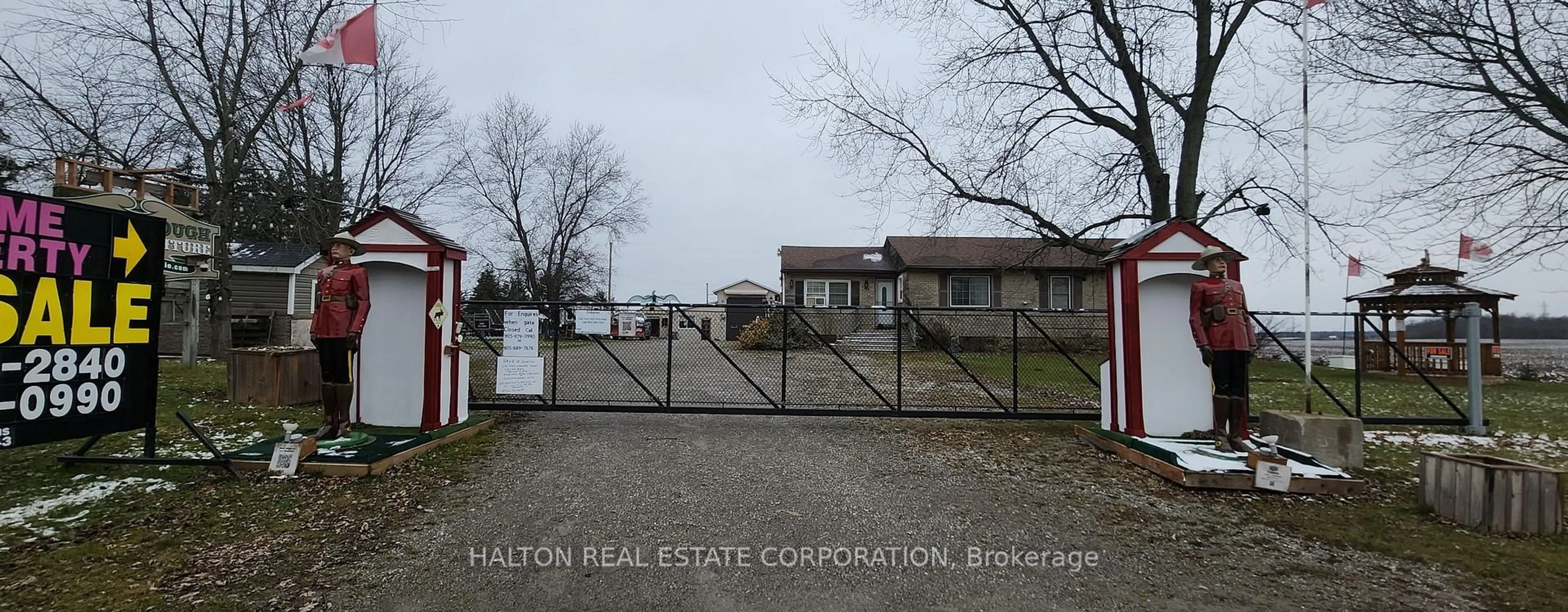 A pic from outside/outdoor area/front of a property/back of a property/a pic from drone, street for 1349 Highway 56, Haldimand Ontario N3W 1T1