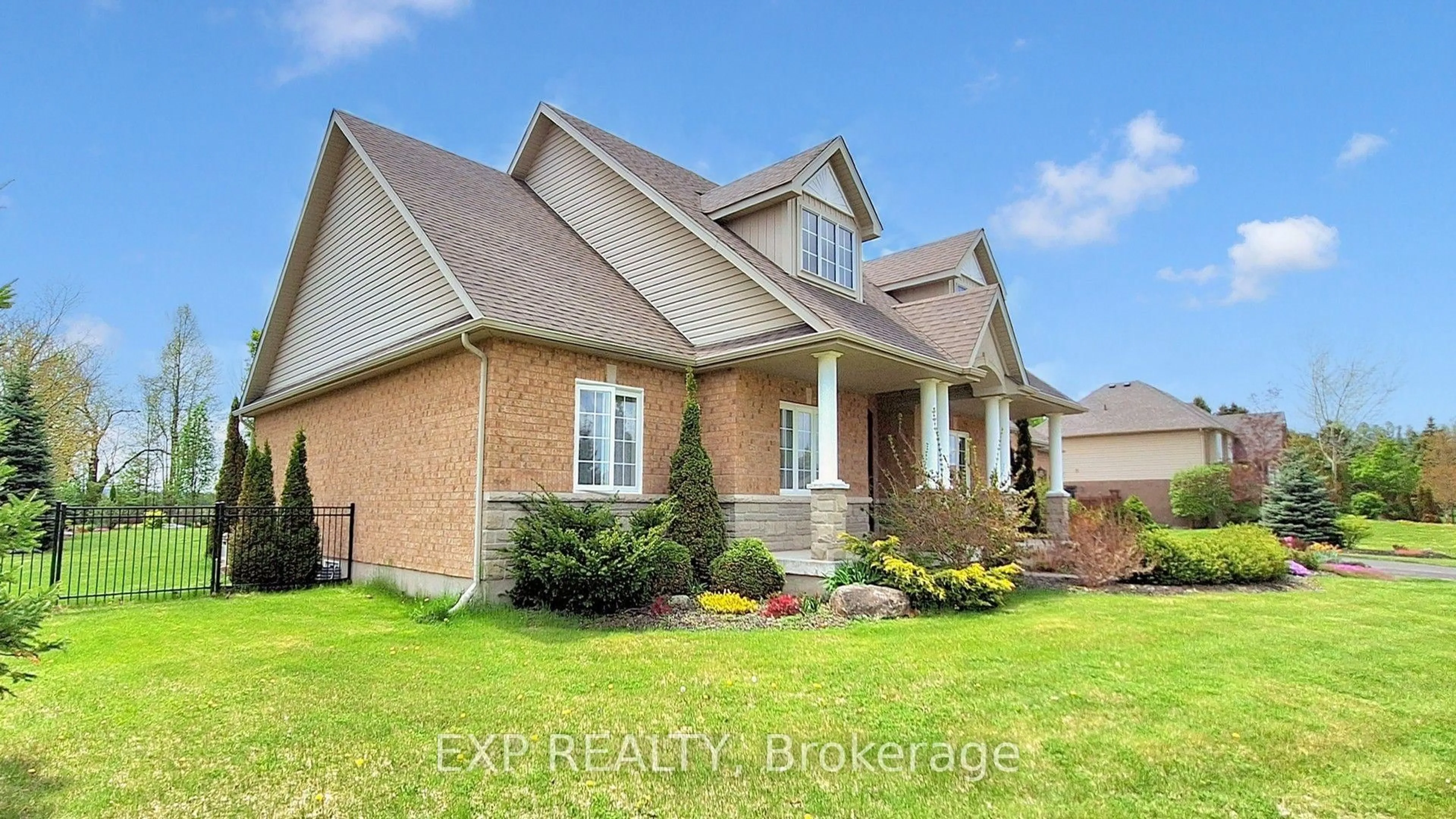 Home with brick exterior material, street for 42 Somerville Cres, Mulmur Ontario L0N 1M0