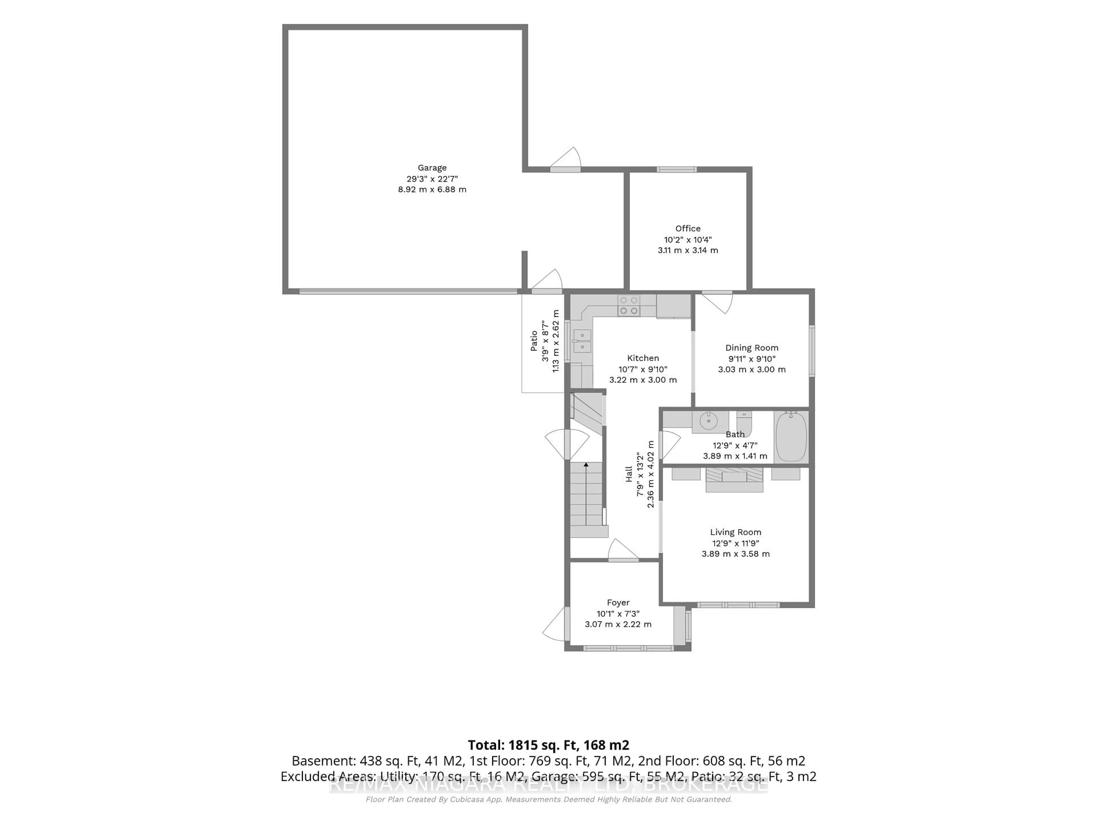 Floor plan for 66 Neff St, Port Colborne Ontario L3K 3T1