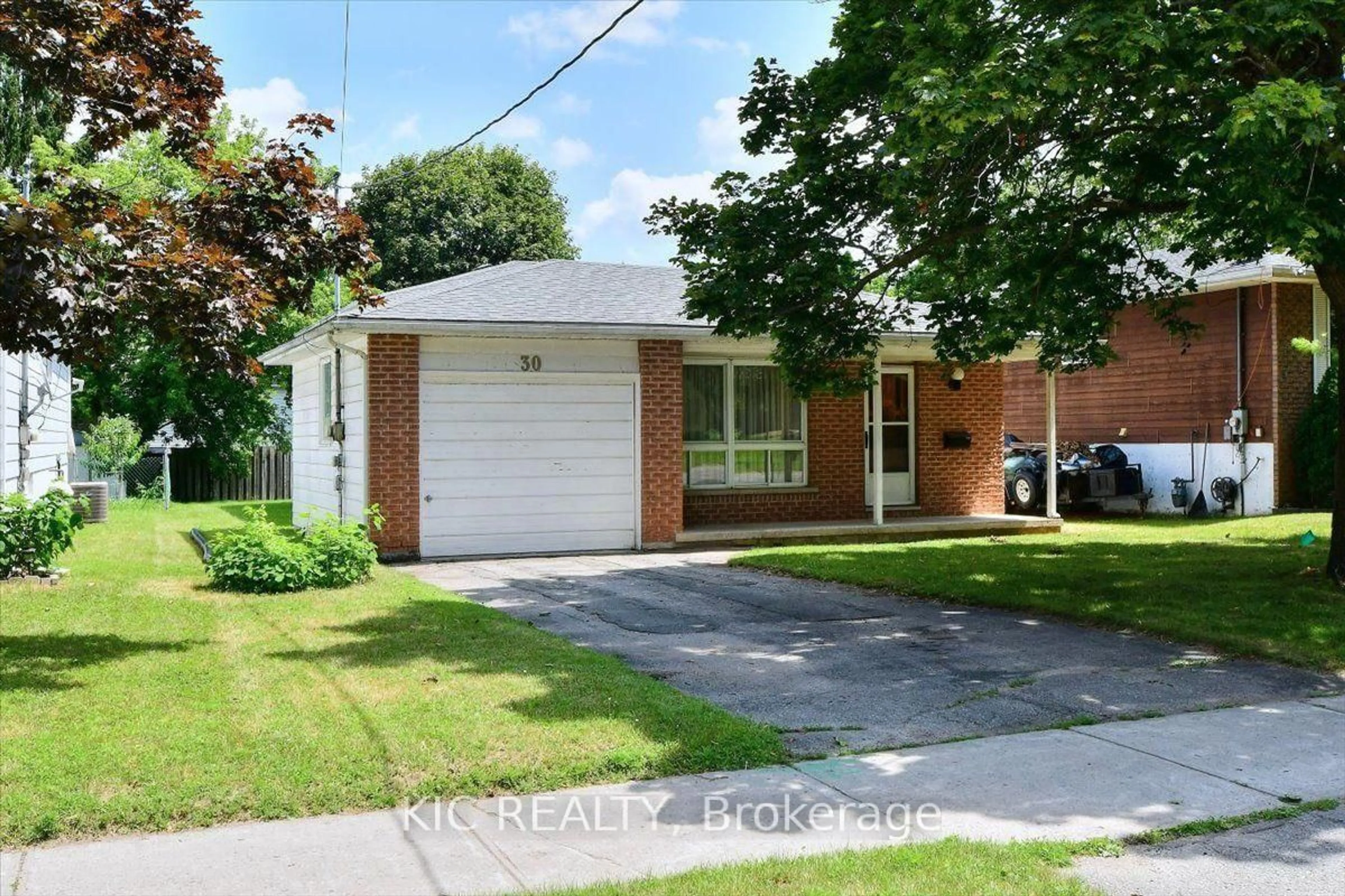 Home with brick exterior material, street for 30 Kawartha Heights Blvd, Peterborough Ontario K9J 8B3