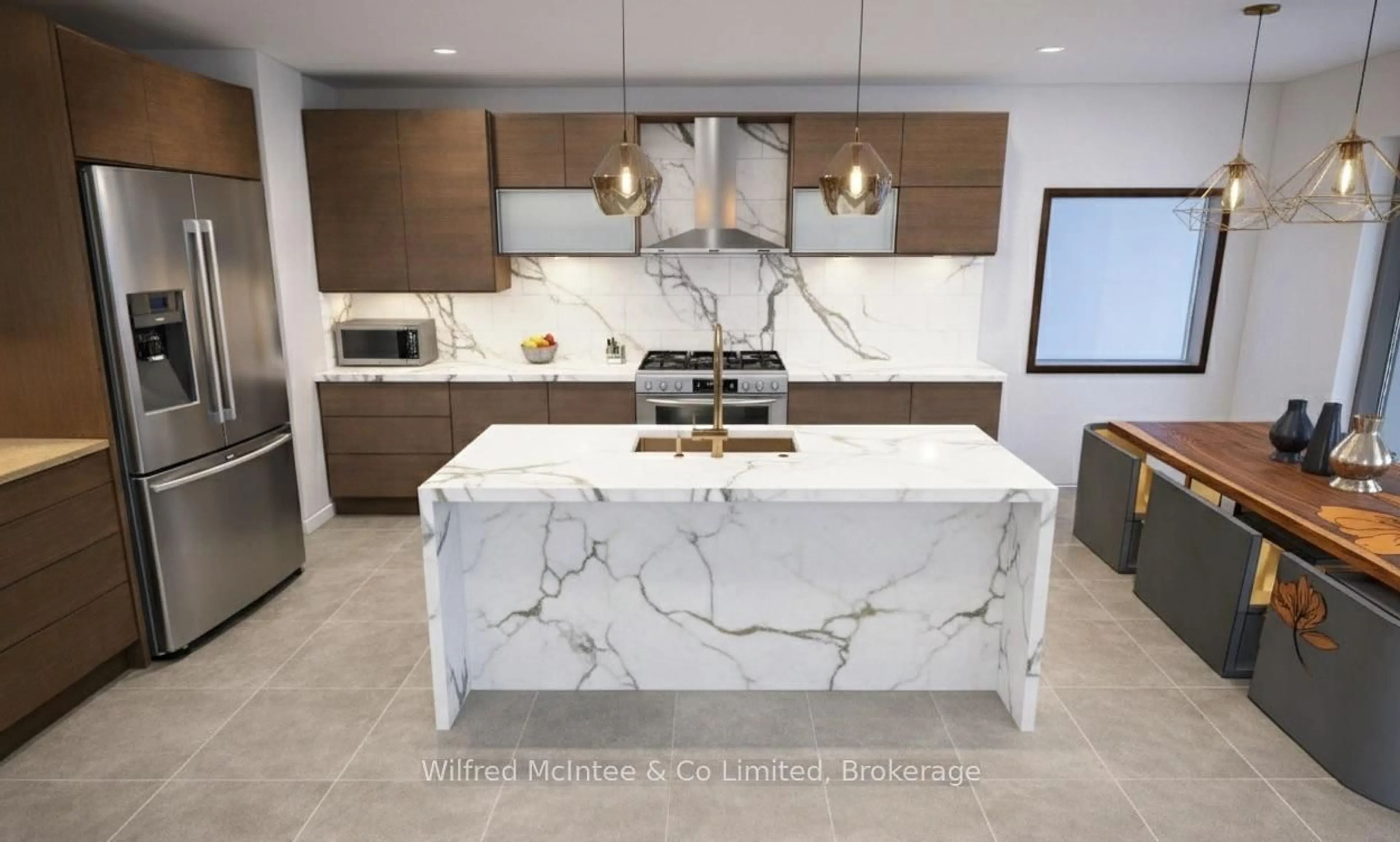Contemporary kitchen, ceramic/tile floor for 75C Boiler Beach Rd, Huron-Kinloss Ontario N2Z 6K8