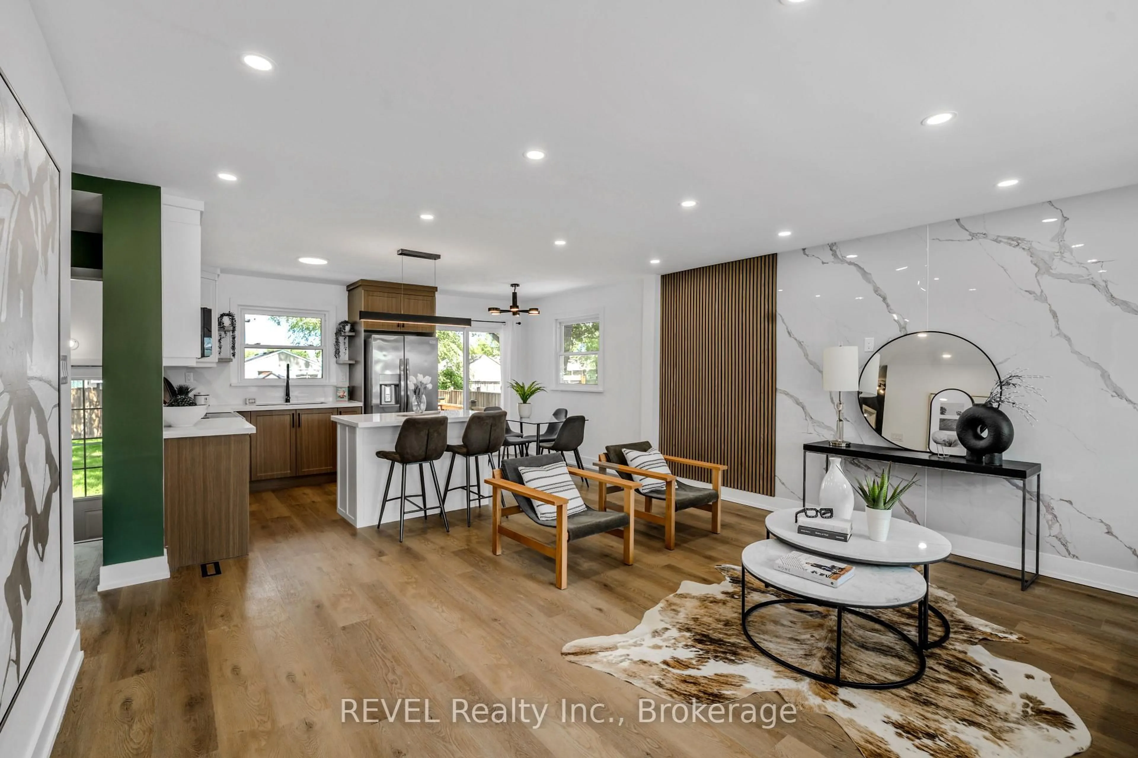 Open concept kitchen, unknown for 35 Burness Dr, St. Catharines Ontario L2P 1J4