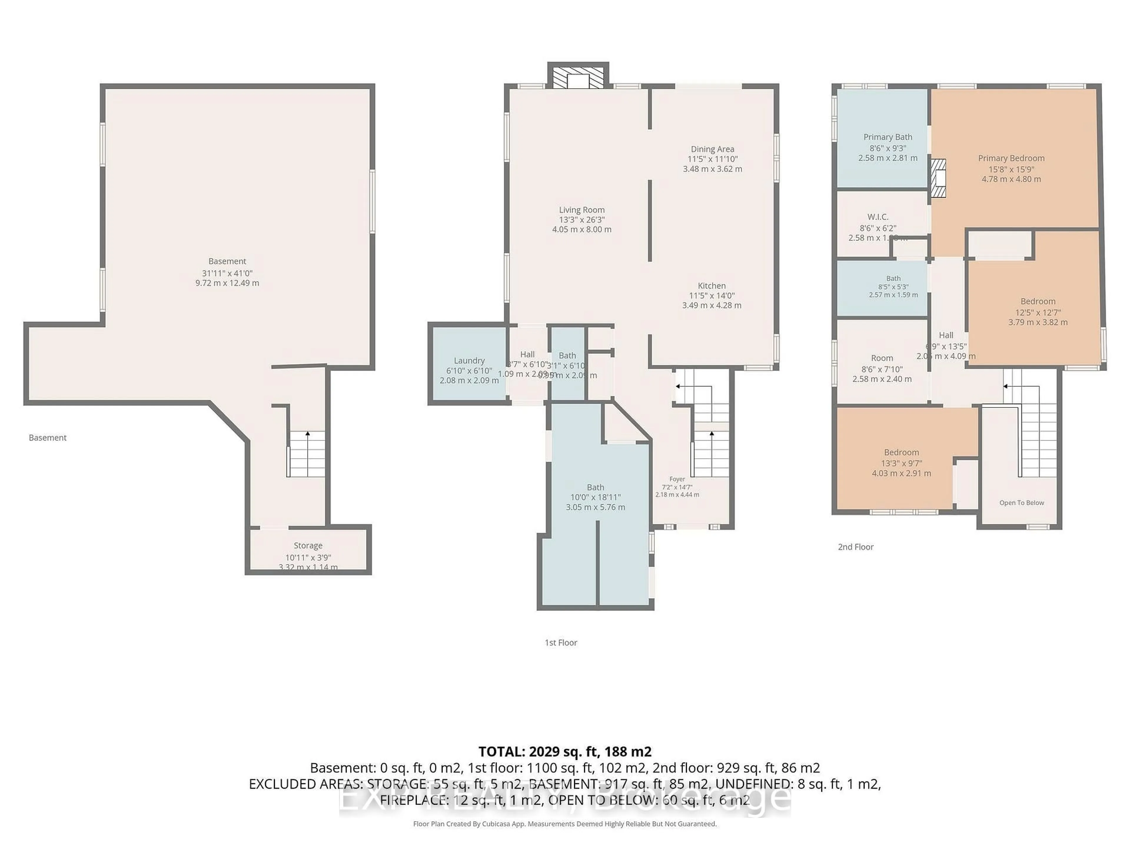 Floor plan for 924 Garibaldi Ave, London North Ontario N5X 4J8