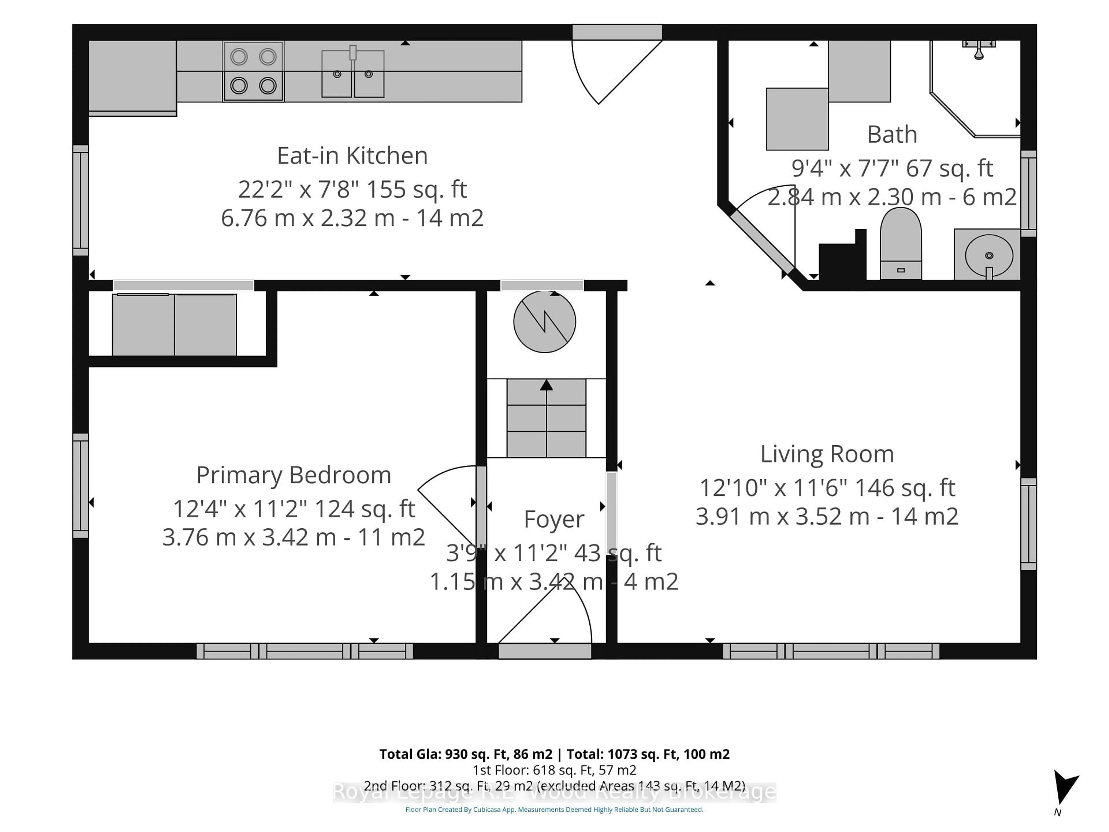 Floor plan for 5 FIRST Ally, Tillsonburg Ontario N4G 5P7