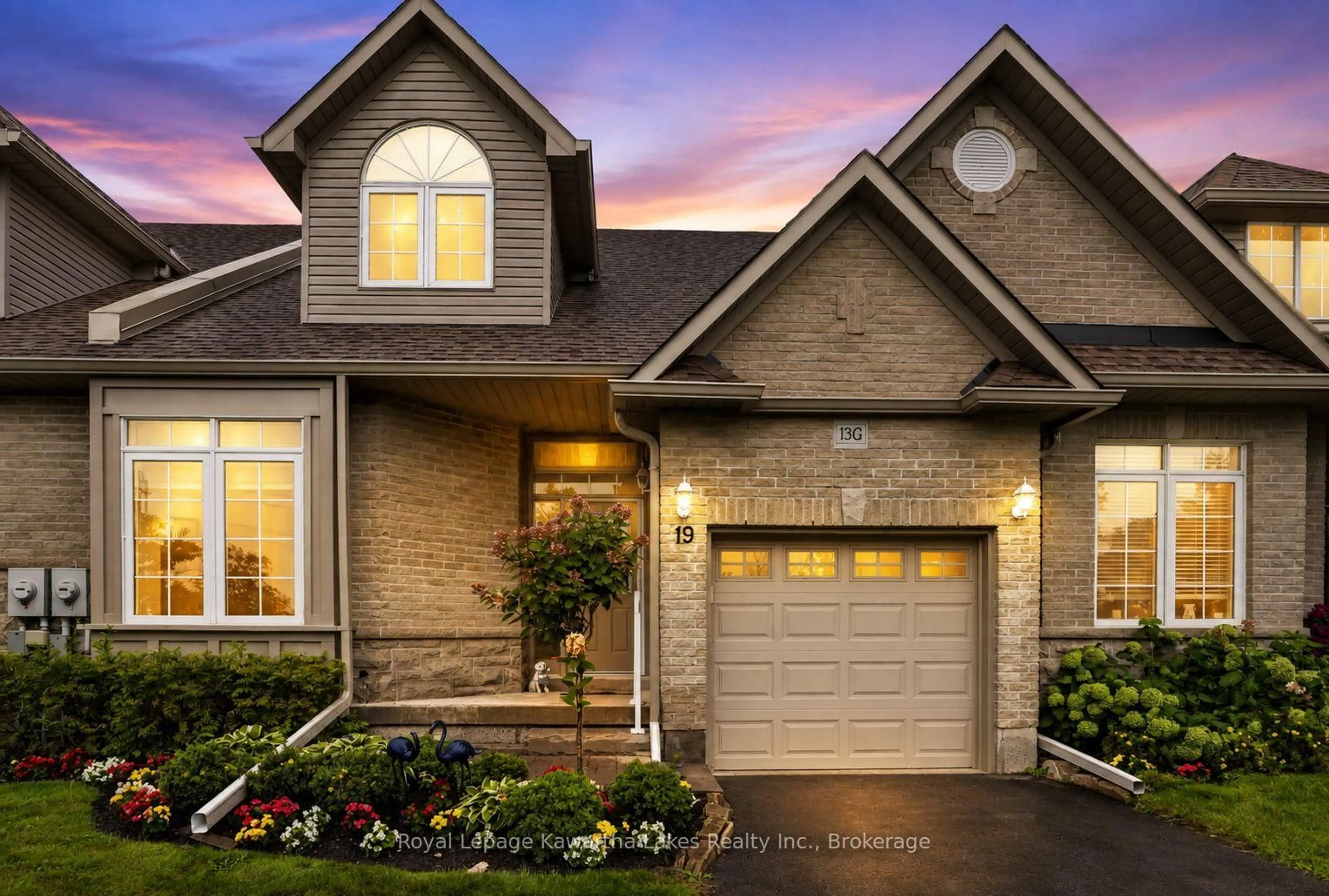 Home with brick exterior material, street for 19 Rivermill Blvd, Kawartha Lakes Ontario K9V 6K6