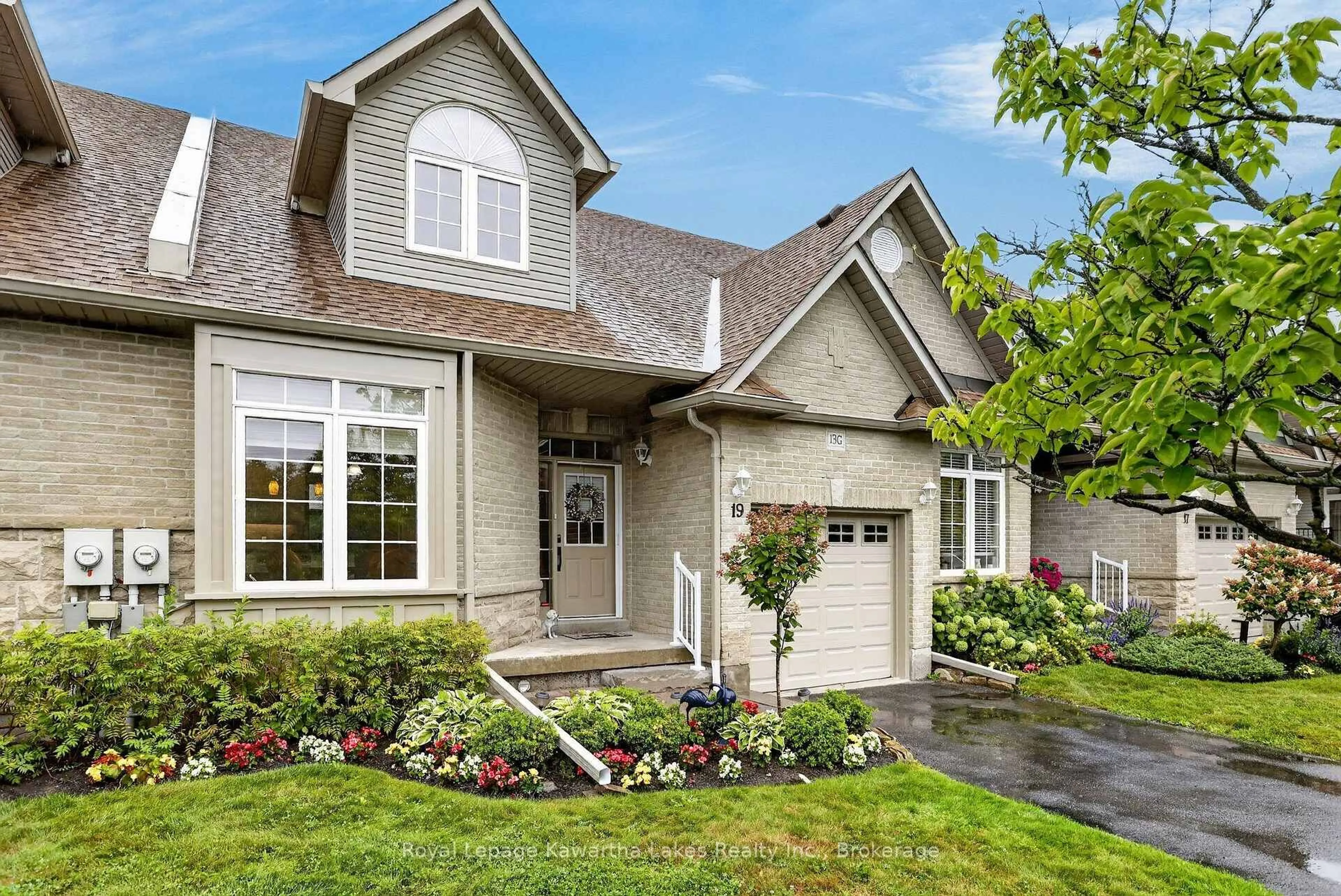Home with brick exterior material, street for 19 Rivermill Blvd, Kawartha Lakes Ontario K9V 6K6