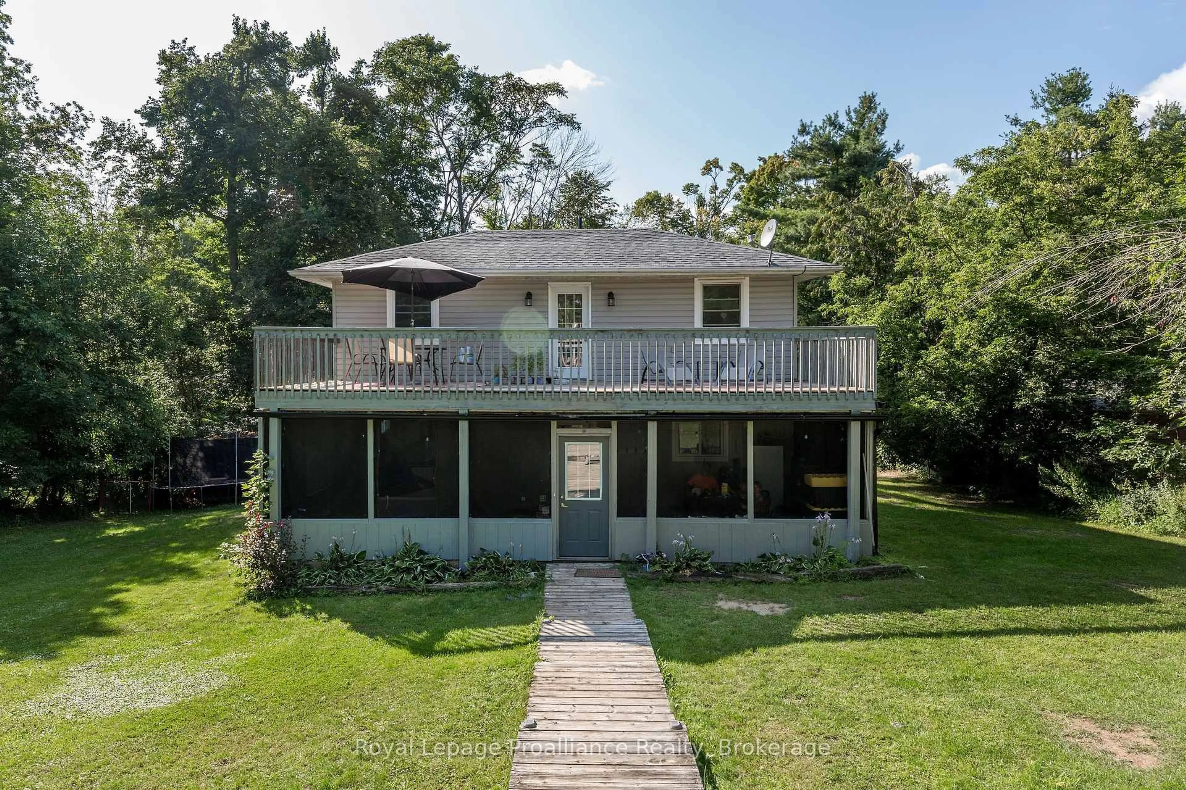 A pic from outside/outdoor area/front of a property/back of a property/a pic from drone, water/lake/river/ocean view for 337 Lake Dalrymple Rd, Kawartha Lakes Ontario L0K 1W0