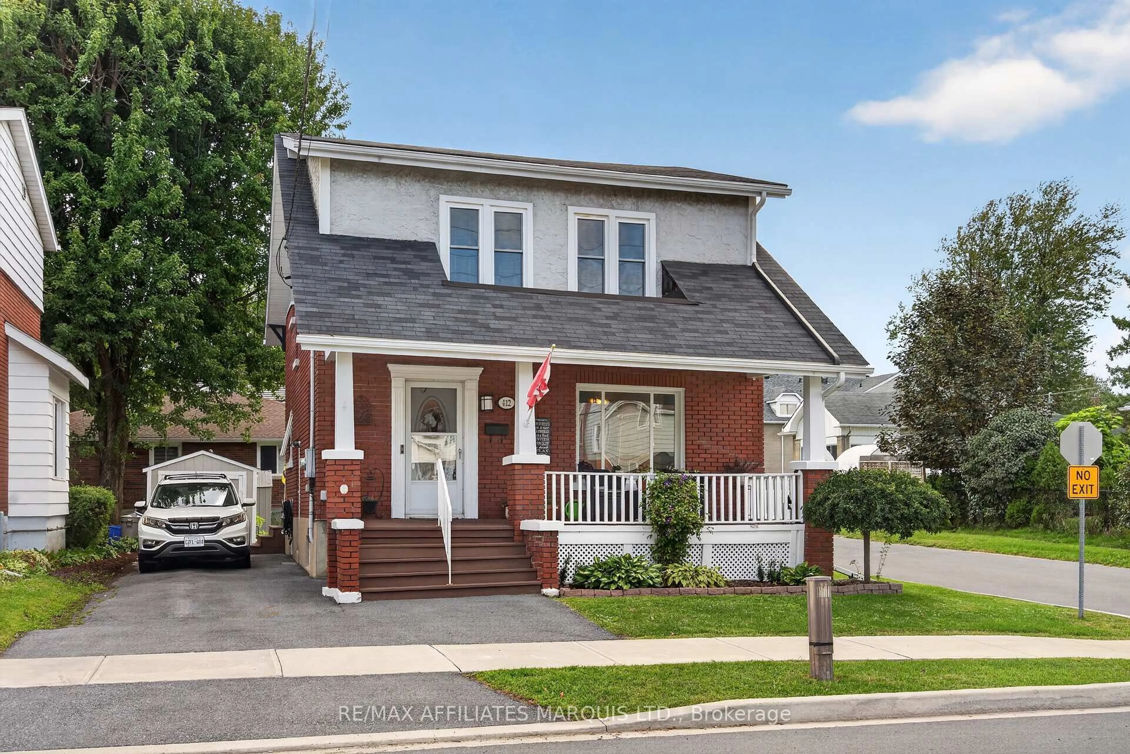 Home with brick exterior material, street for 412 York St, Cornwall Ontario K6J 3Z5