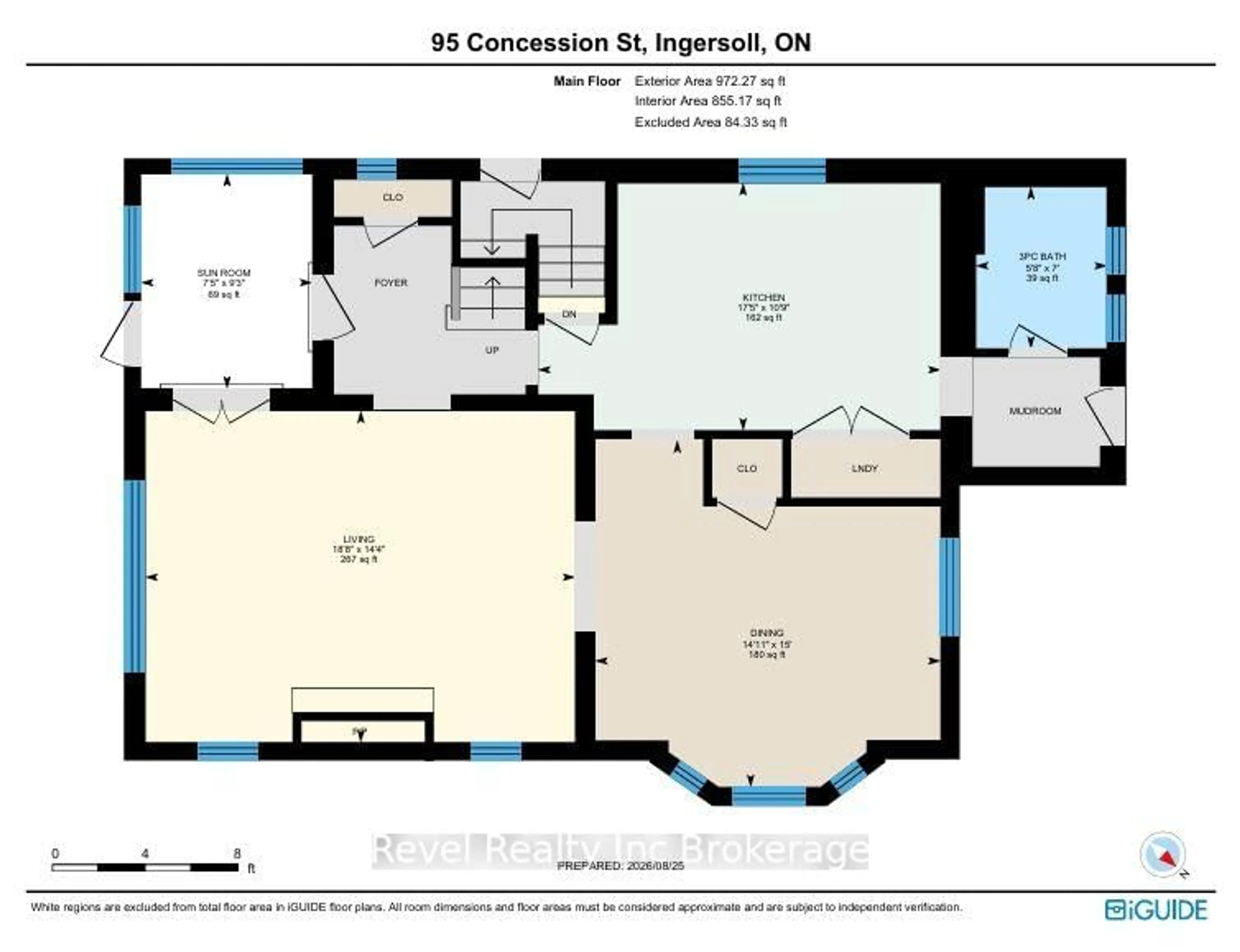 Floor plan for 95 Concession St, Ingersoll Ontario N5C 1E9